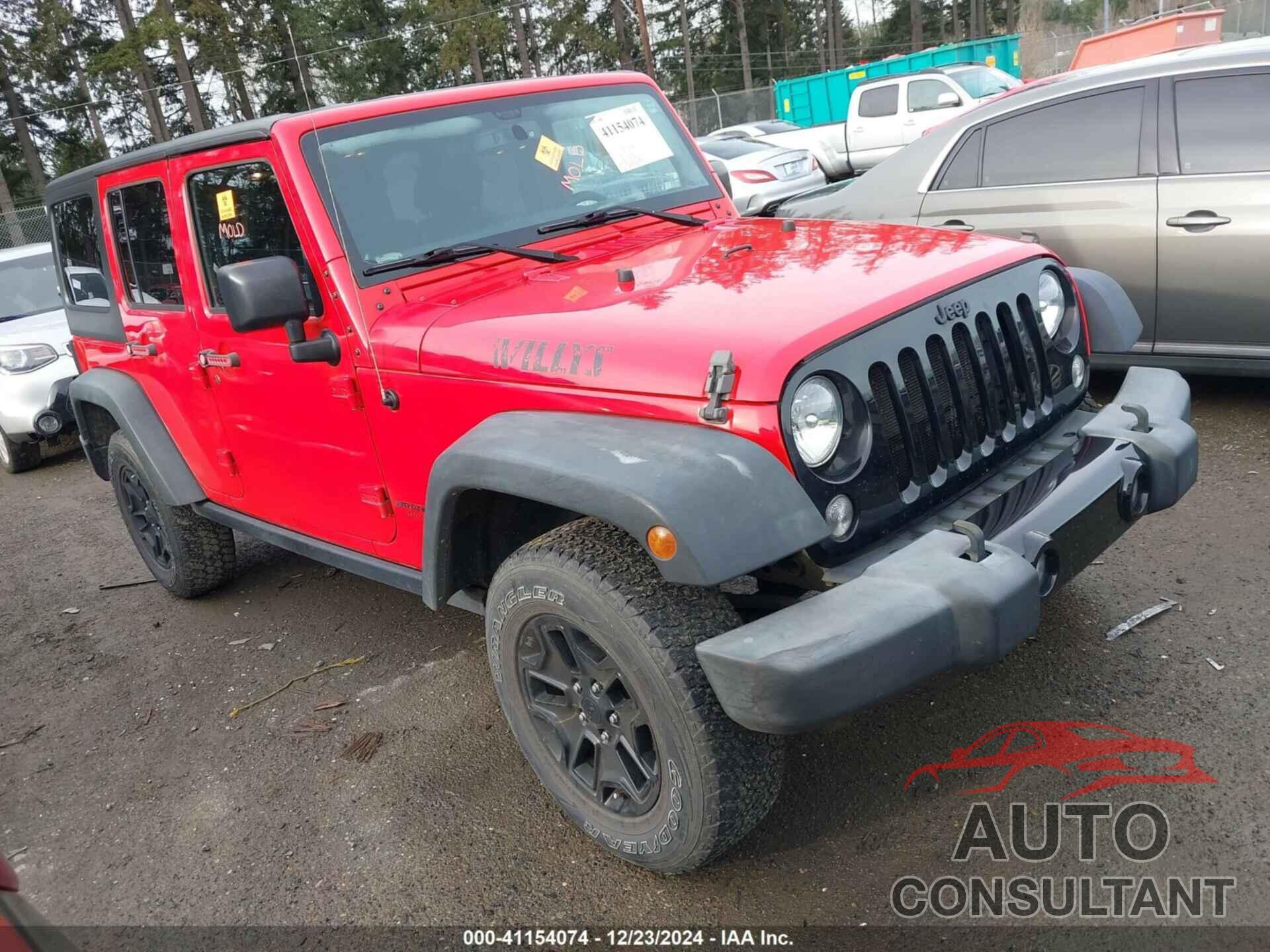 JEEP WRANGLER UNLIMITED 2016 - 1C4BJWDG1GL122164