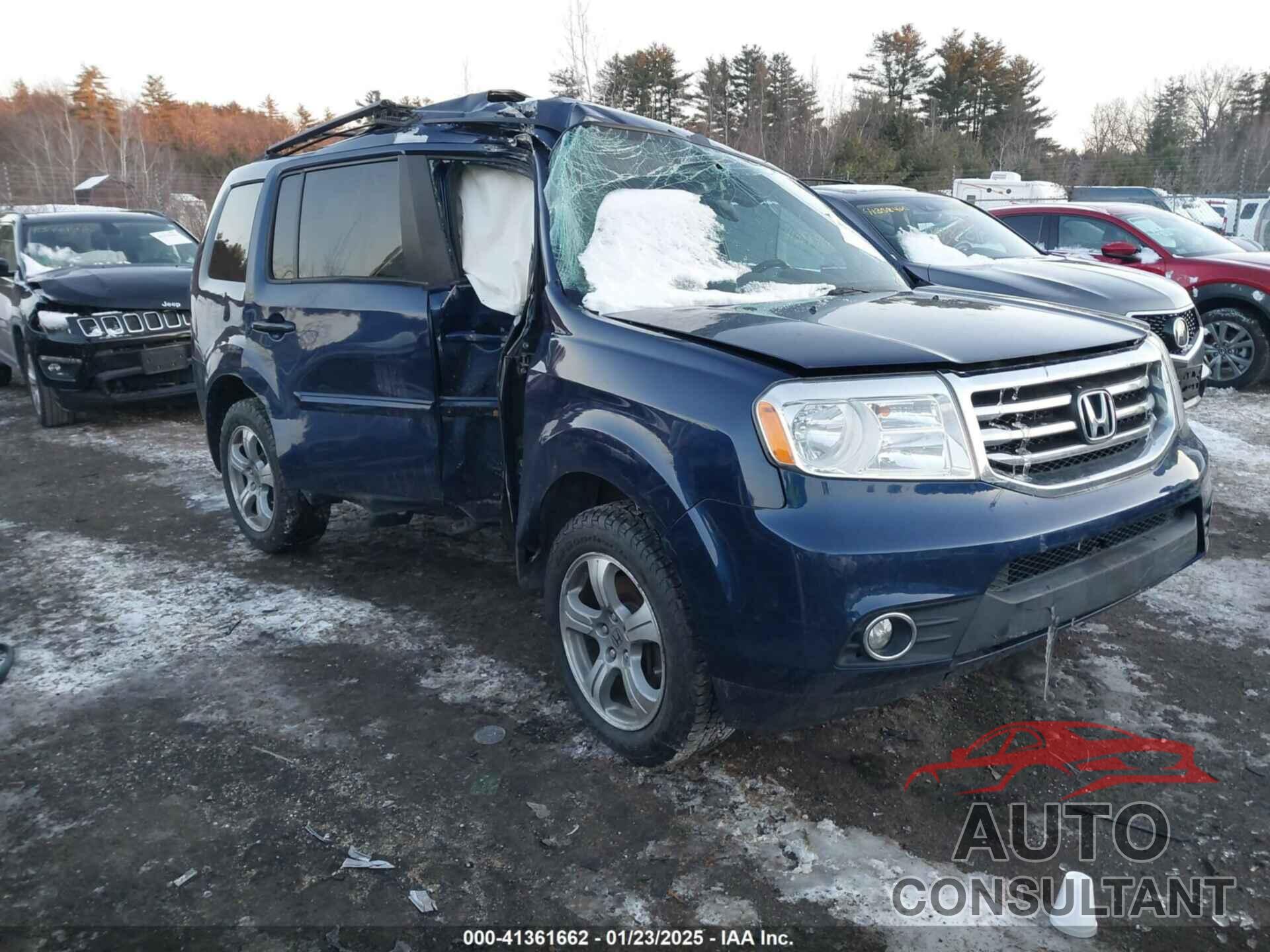 HONDA PILOT 2013 - 5FNYF4H63DB072111