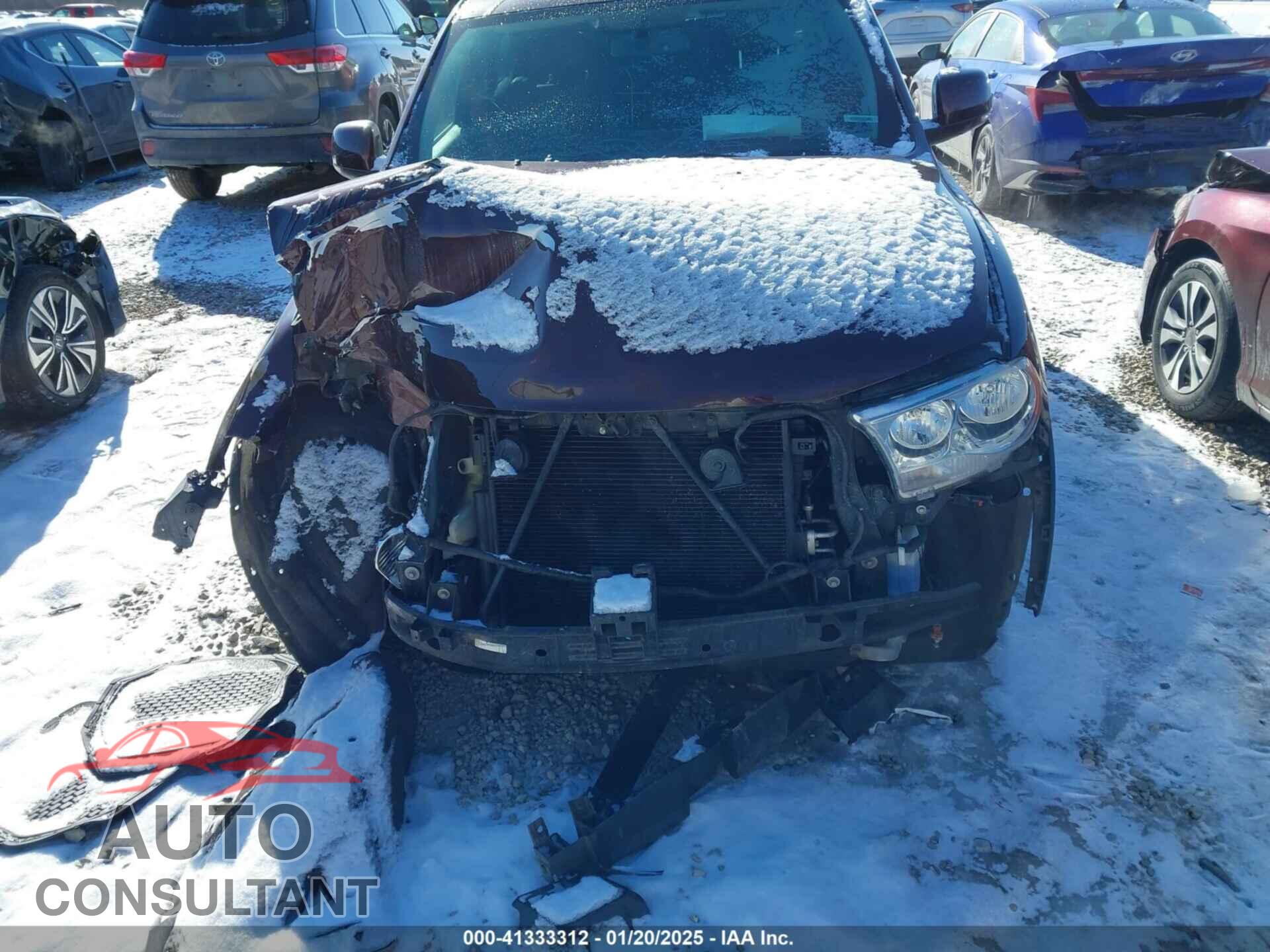 DODGE DURANGO 2012 - 1C4RDJDG4CC309224