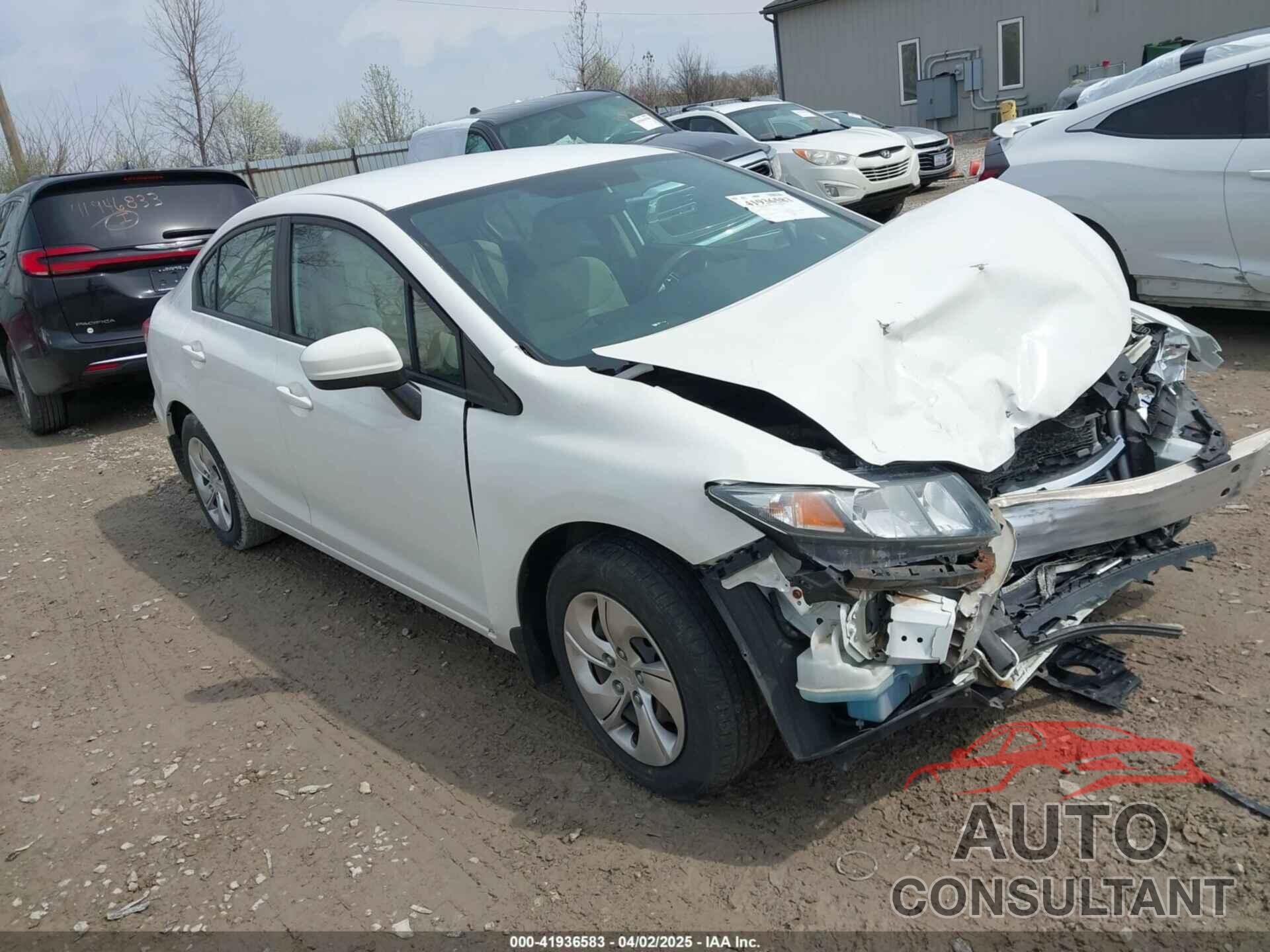 HONDA CIVIC 2014 - 19XFB2F53EE053423