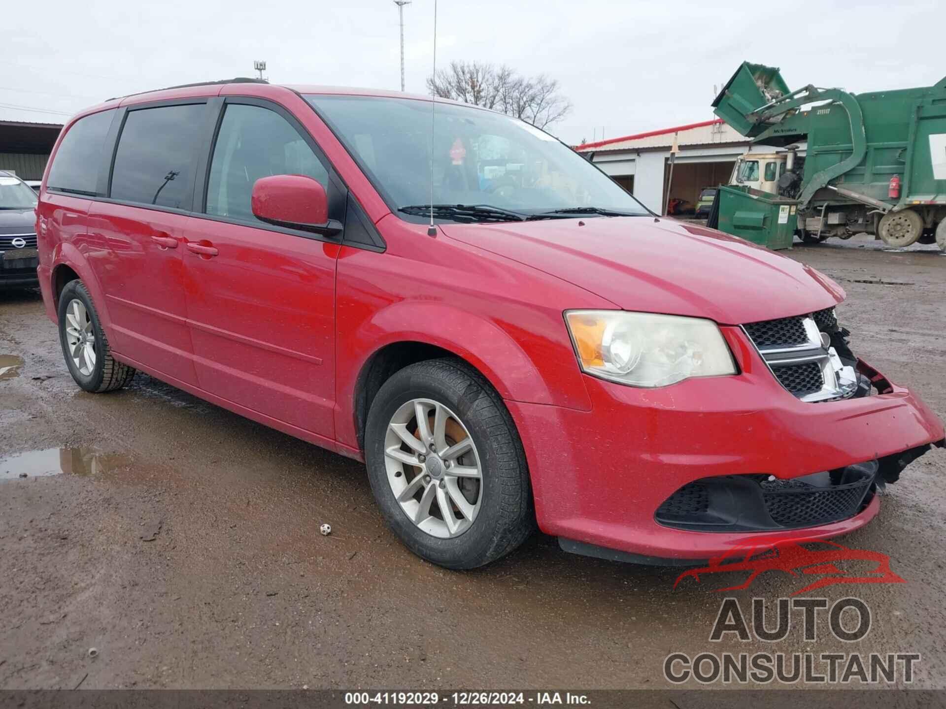 DODGE GRAND CARAVAN 2013 - 2C4RDGCG3DR567957
