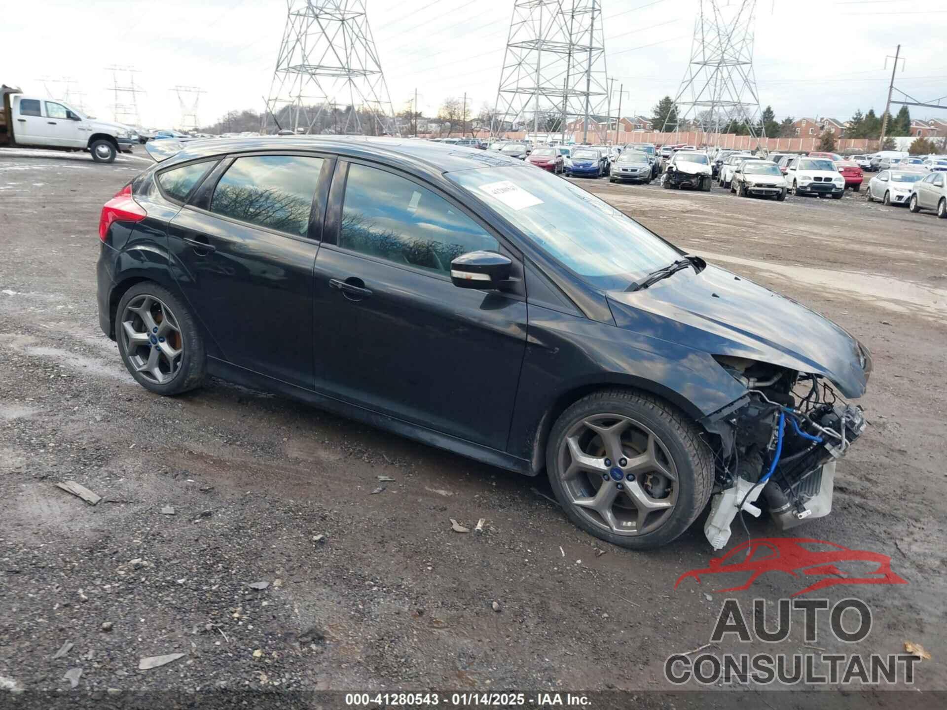 FORD FOCUS ST 2014 - 1FADP3L90EL386665