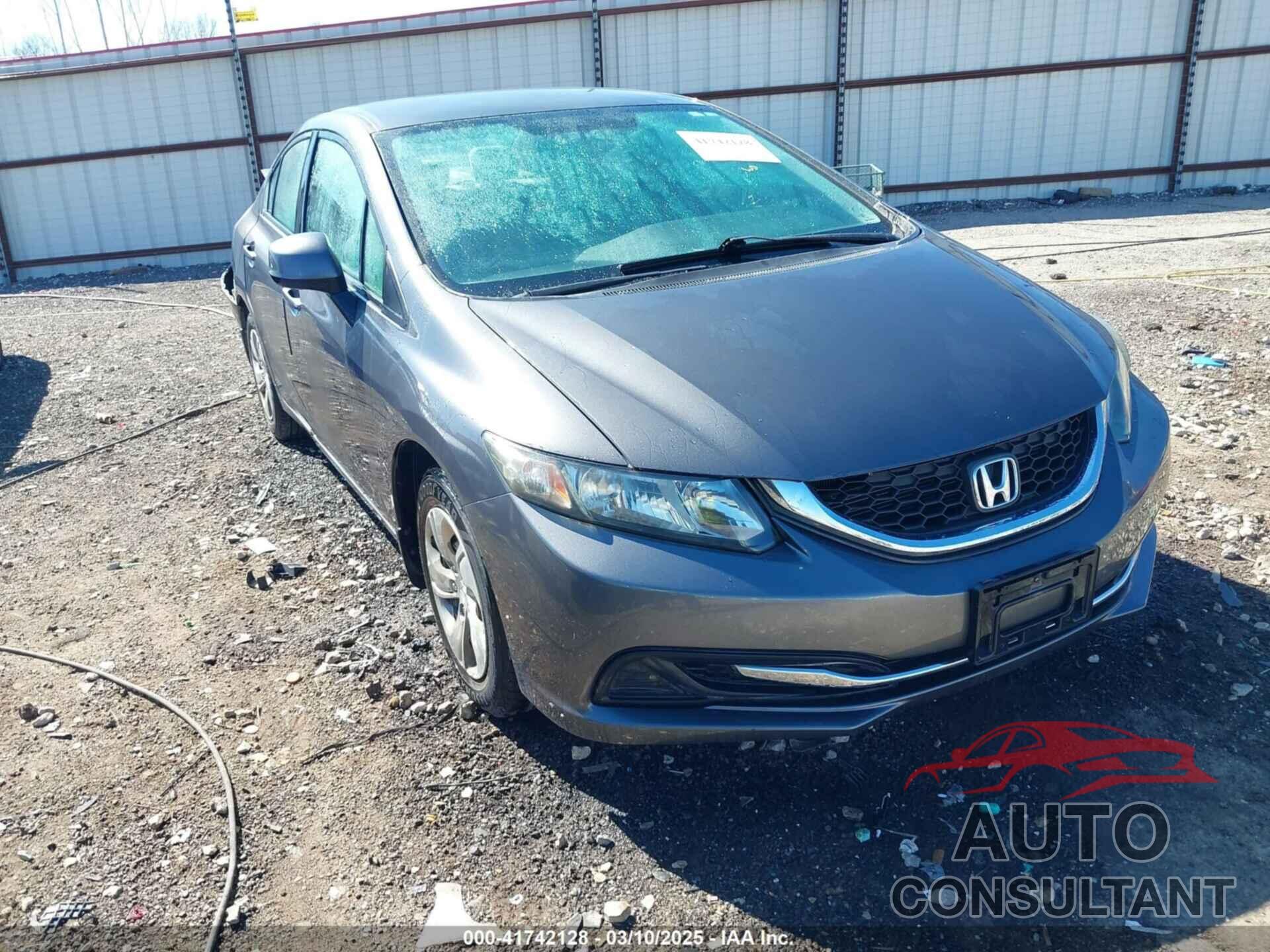 HONDA CIVIC 2013 - 2HGFB2F54DH539520