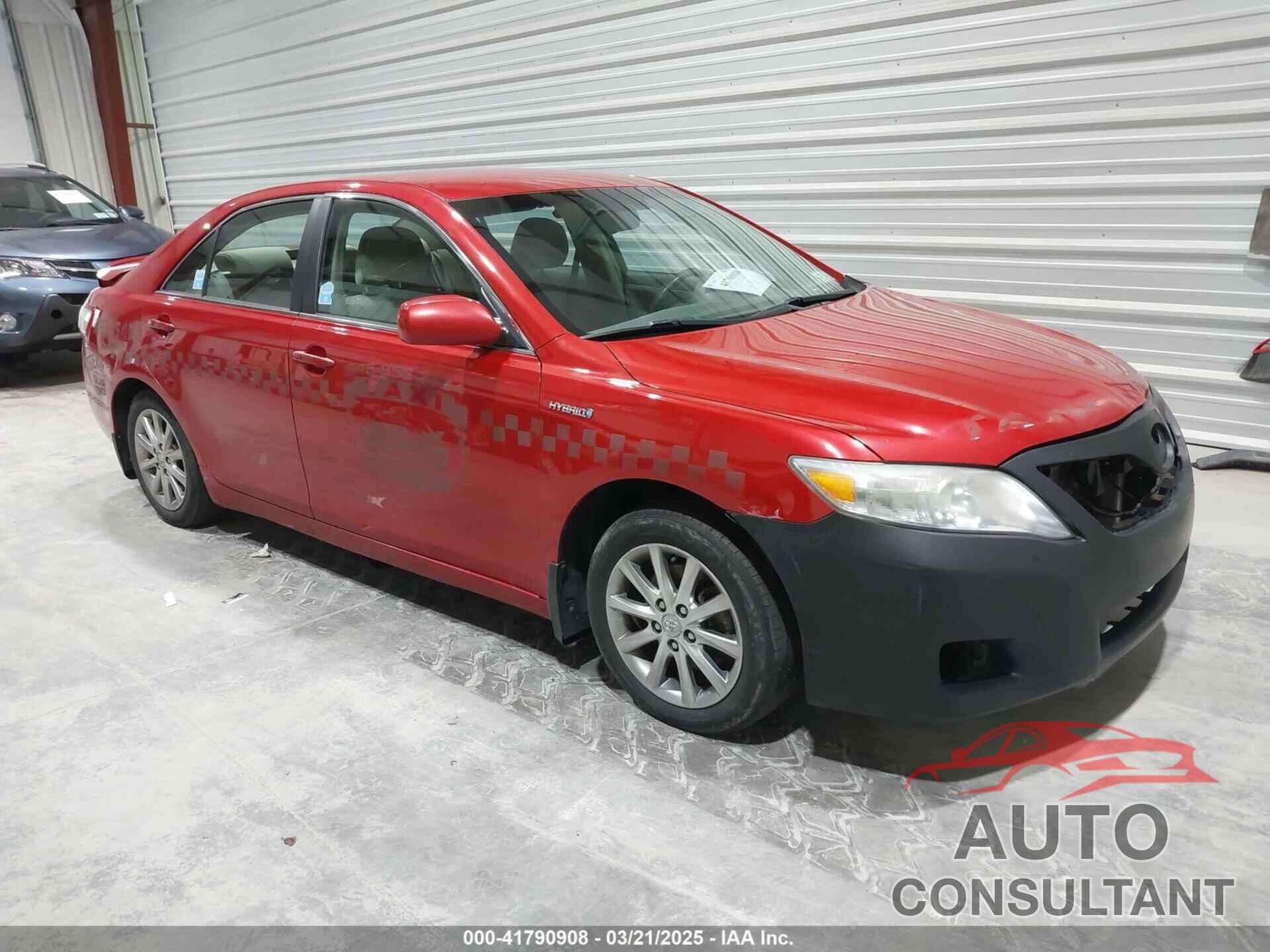 TOYOTA CAMRY HYBRID 2010 - 4T1BB3EK4AU115401