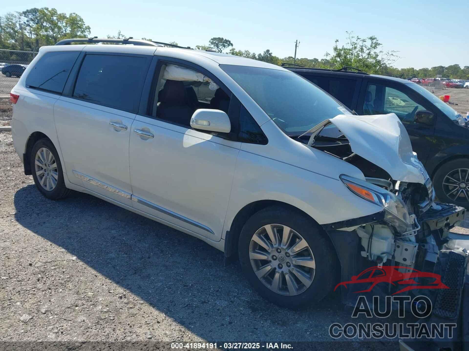 TOYOTA SIENNA 2016 - 5TDYK3DC8GS758226