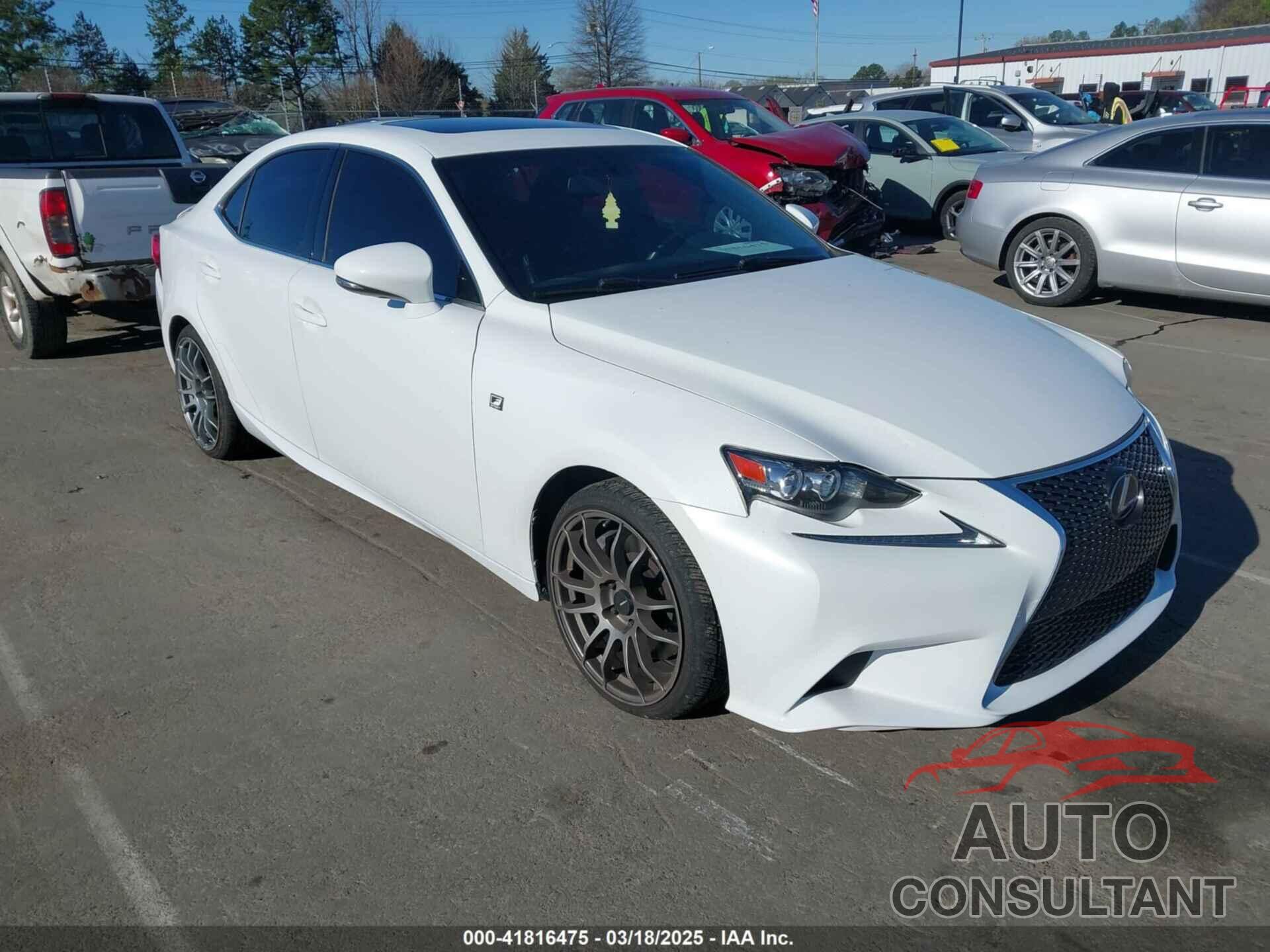 LEXUS IS 350 2014 - JTHBE1D26E5008706