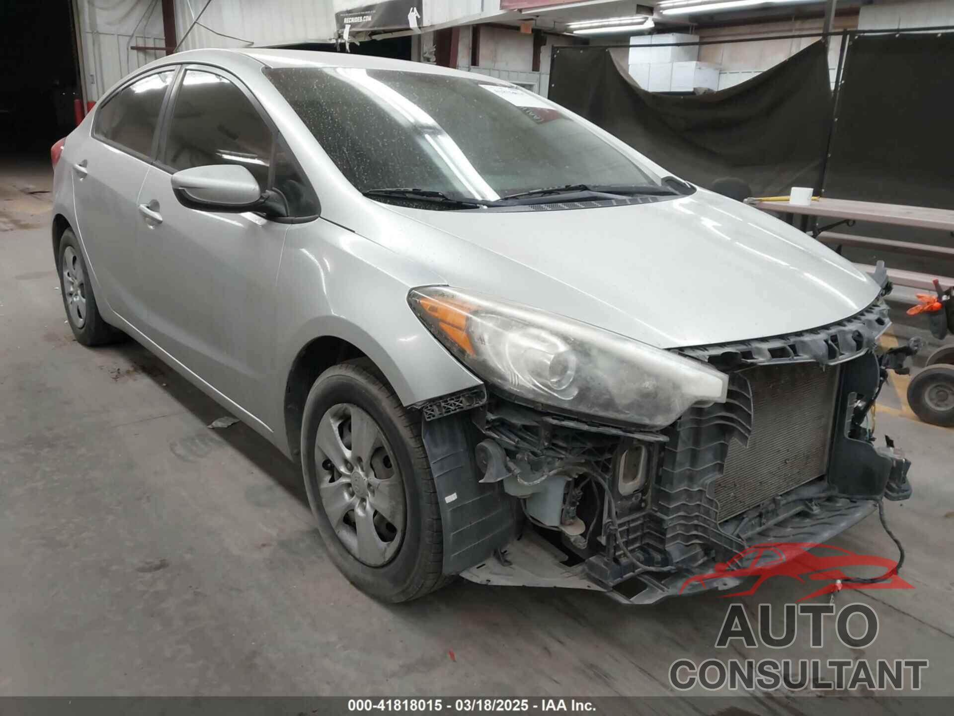 KIA FORTE 2014 - KNAFK4A68E5232318