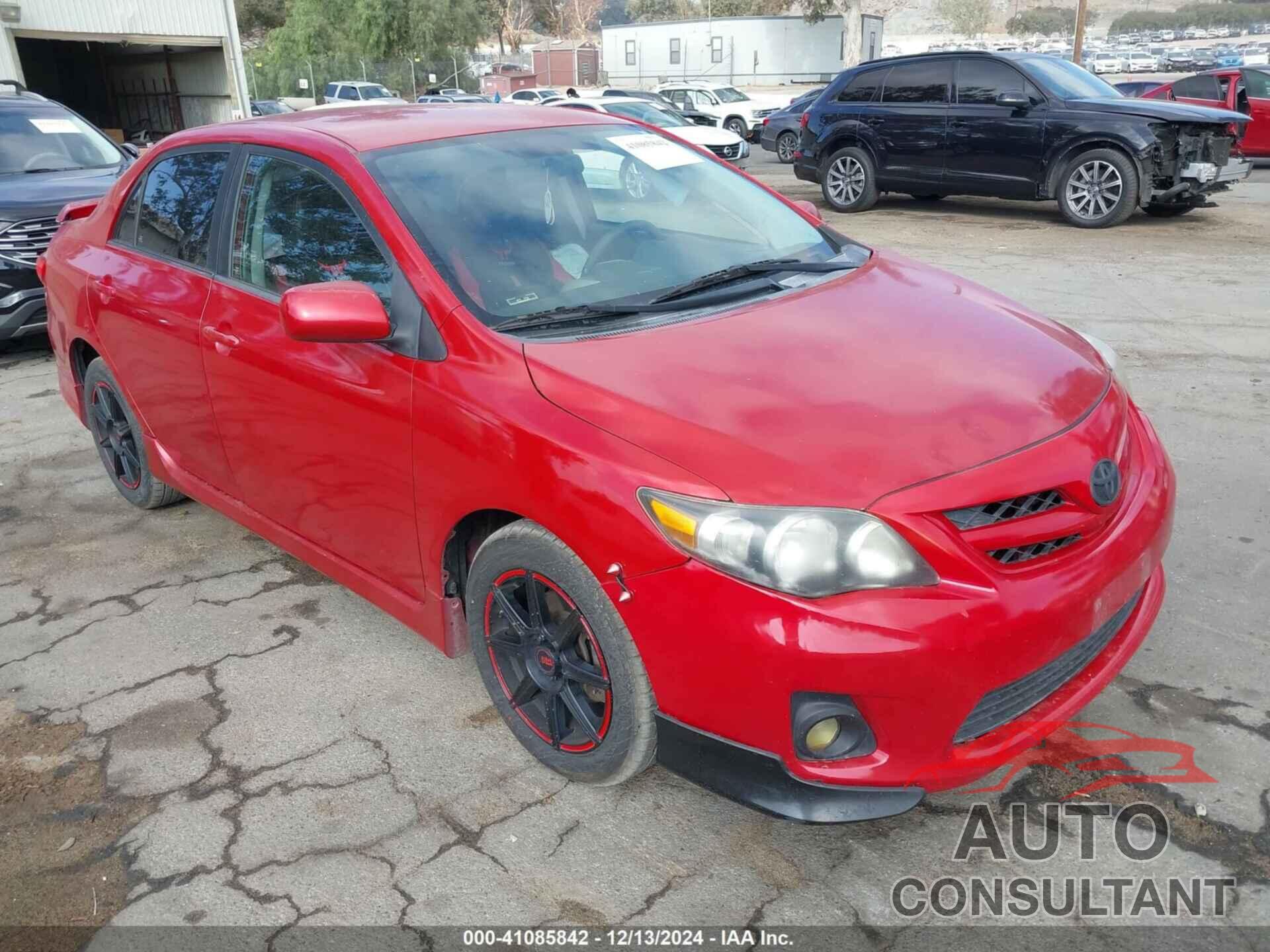 TOYOTA COROLLA 2013 - 5YFBU4EE2DP206828