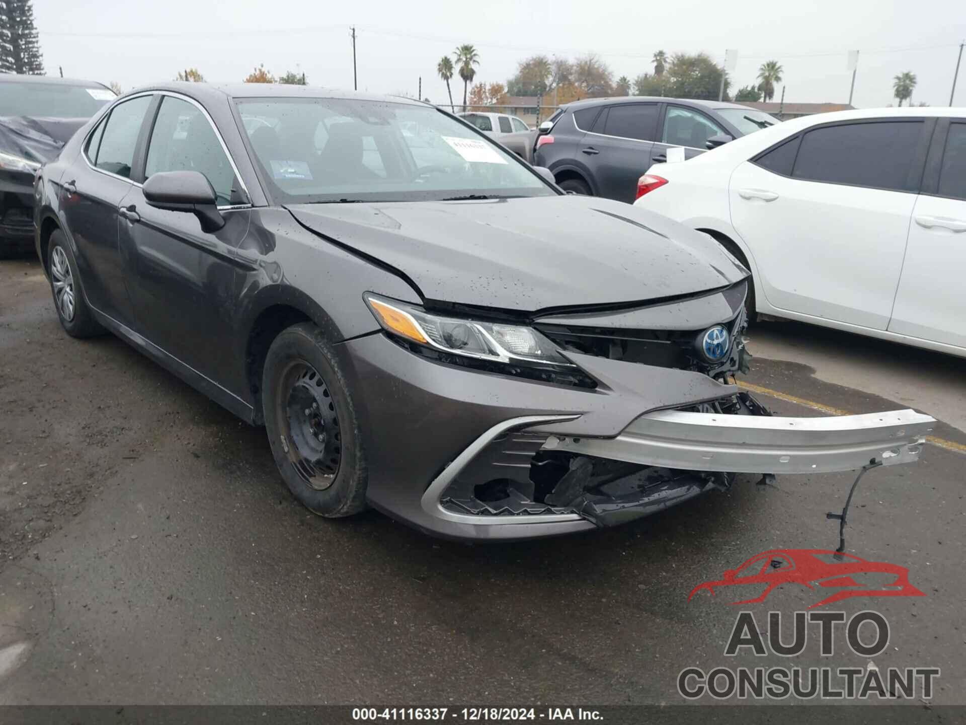 TOYOTA CAMRY 2022 - 4T1C31AK9NU035707