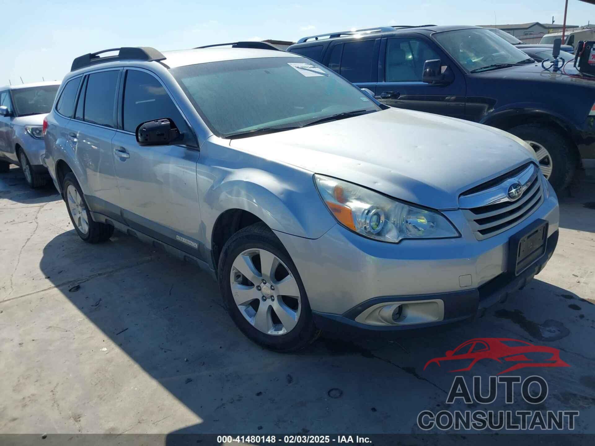 SUBARU OUTBACK 2012 - 4S4BRBCC8C3218542