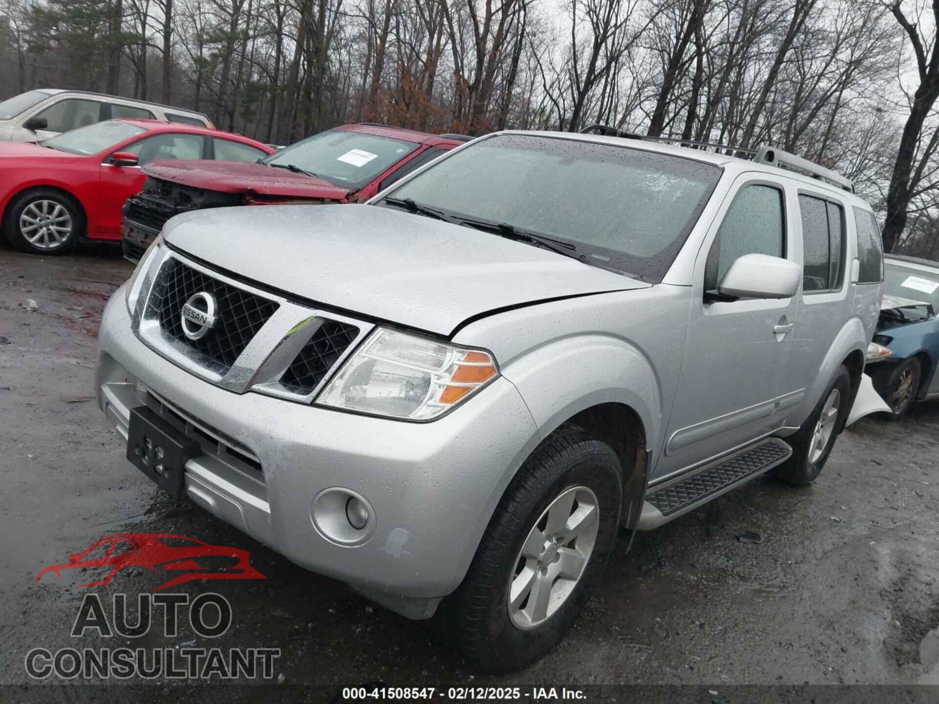 NISSAN PATHFINDER 2011 - 5N1AR1NN8BC614103