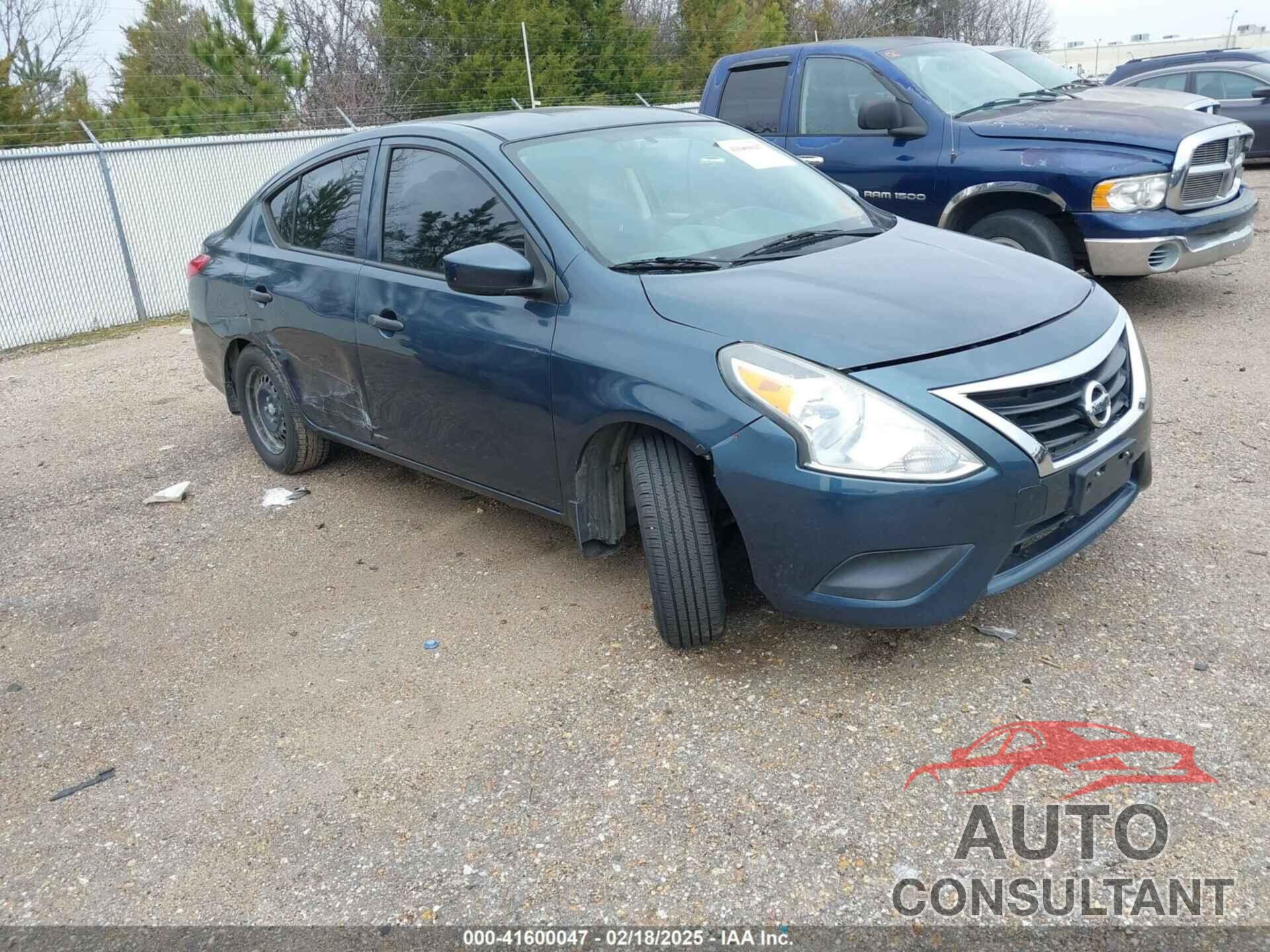 NISSAN VERSA 2016 - 3N1CN7AP1GL821286