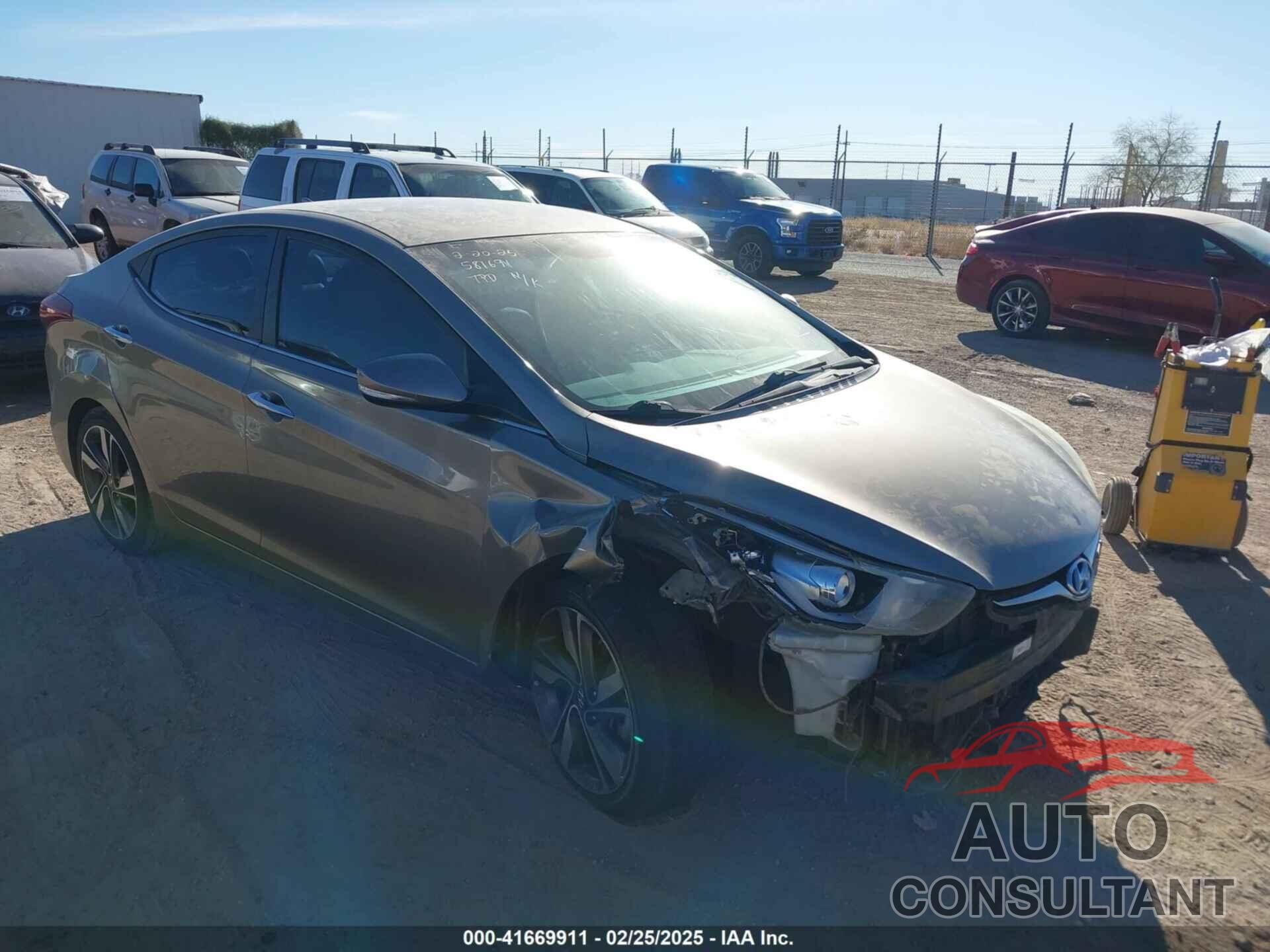 HYUNDAI ELANTRA 2014 - 5NPDH4AE6EH457921