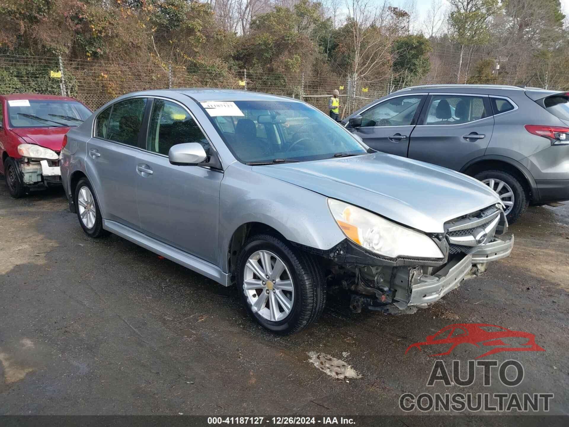 SUBARU LEGACY 2012 - 4S3BMBB66C3038765