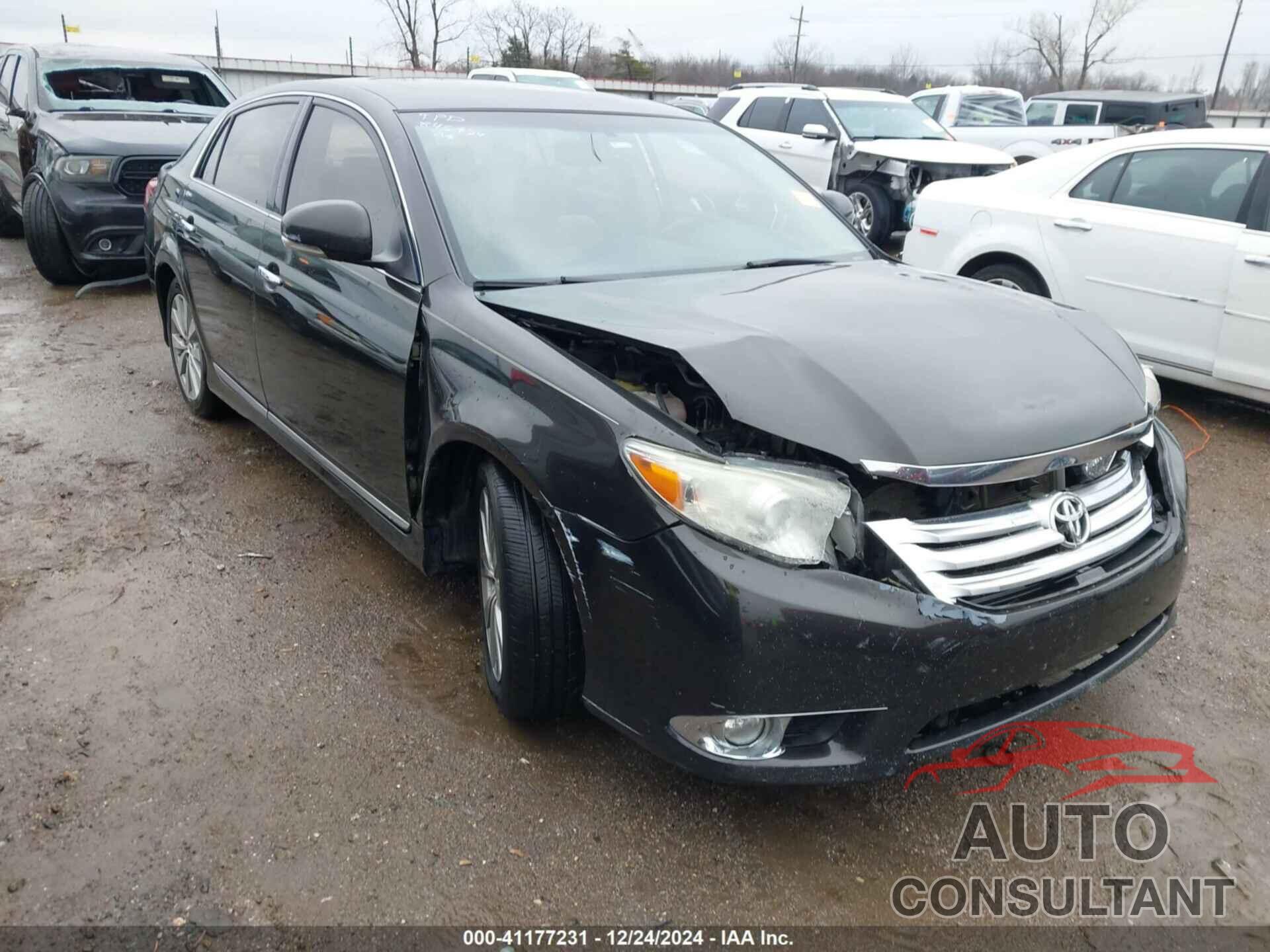 TOYOTA AVALON 2011 - 4T1BK3DB0BU387429