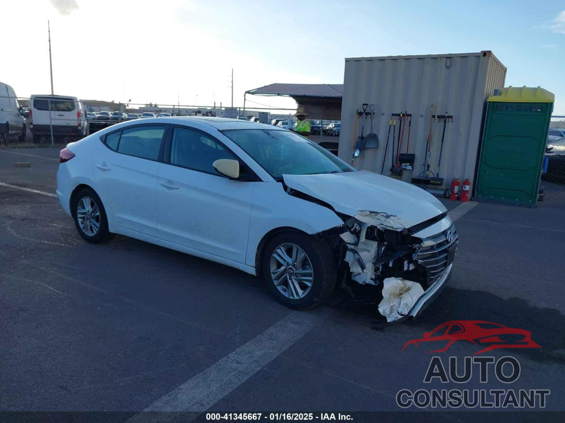 HYUNDAI ELANTRA 2019 - 5NPD84LF8KH442631