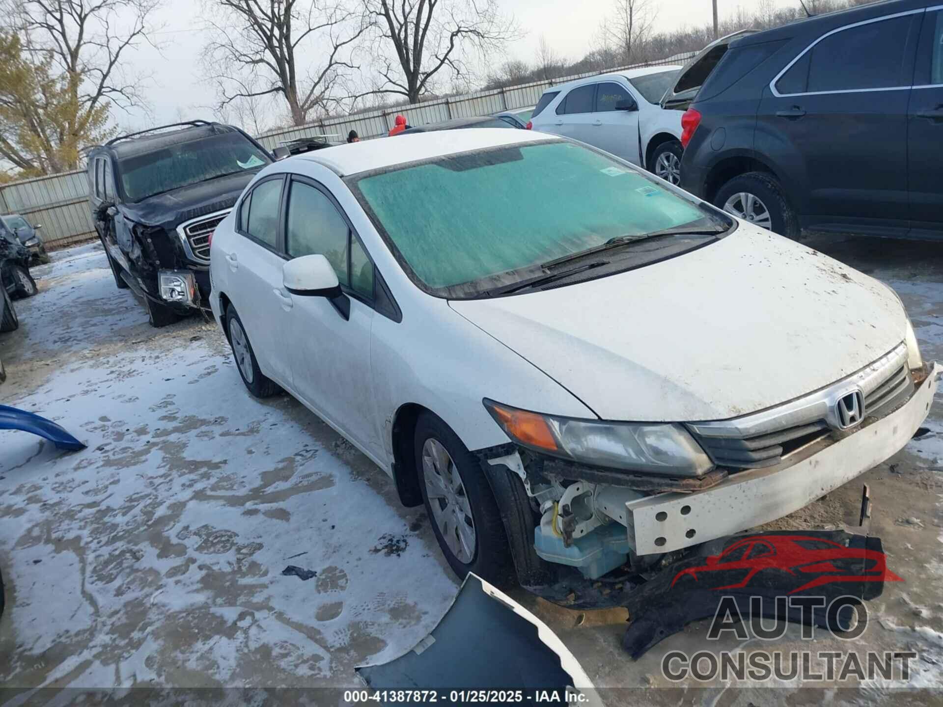 HONDA CIVIC 2012 - 2HGFB2F57CH563745