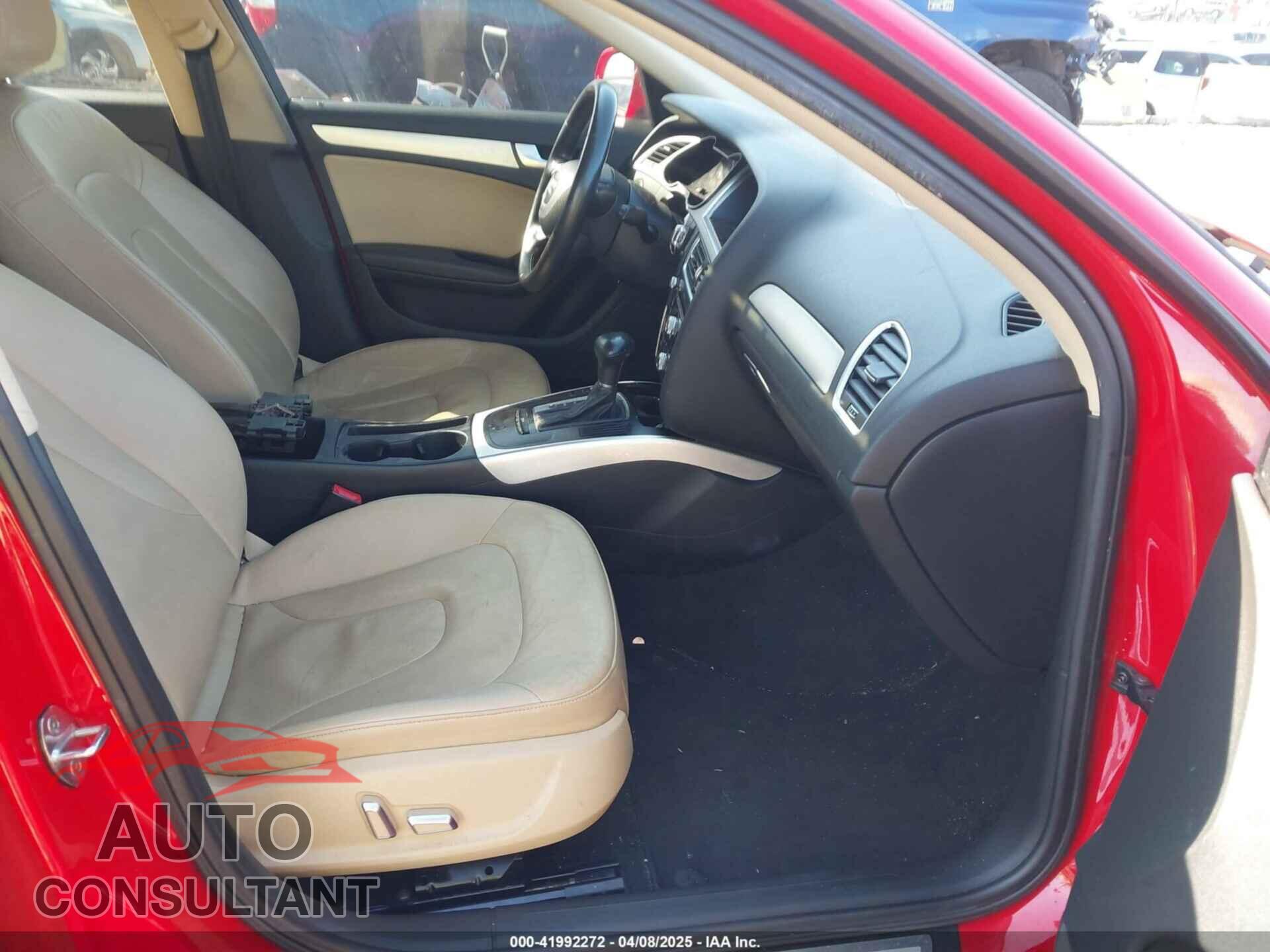 AUDI A4 2013 - WAUAFAFL4DN042543