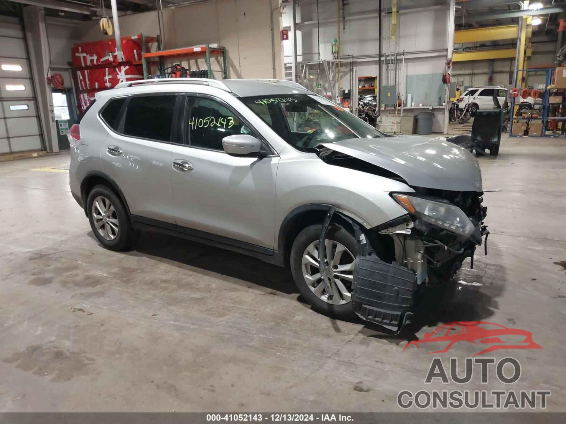 NISSAN ROGUE 2015 - KNMAT2MV3FP508945