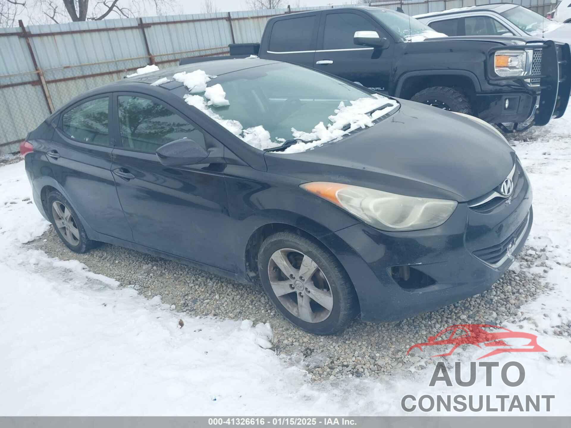 HYUNDAI ELANTRA 2011 - KMHDH4AEXBU116471