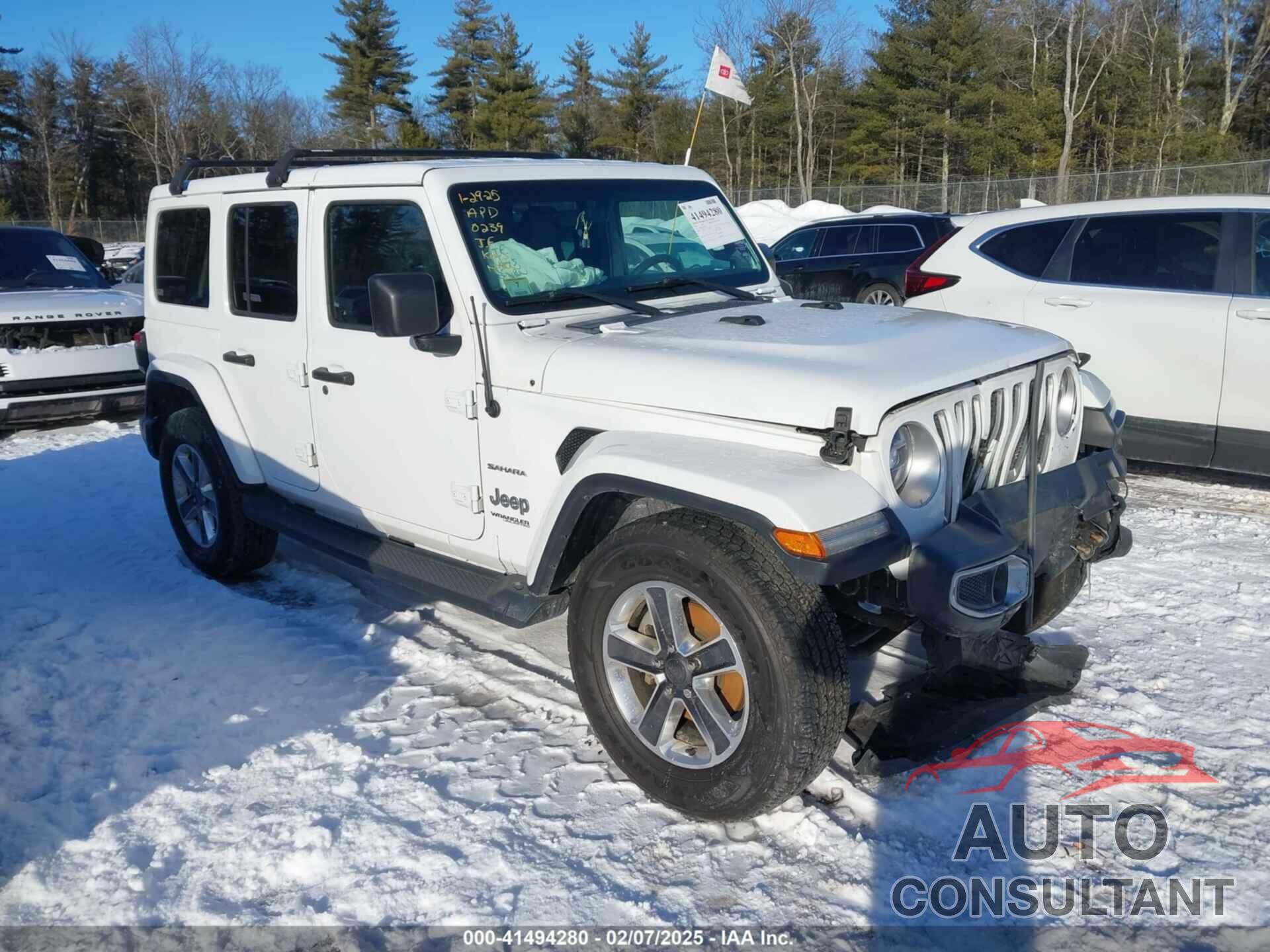 JEEP WRANGLER UNLIMITED 2018 - 1C4HJXEG9JW240239