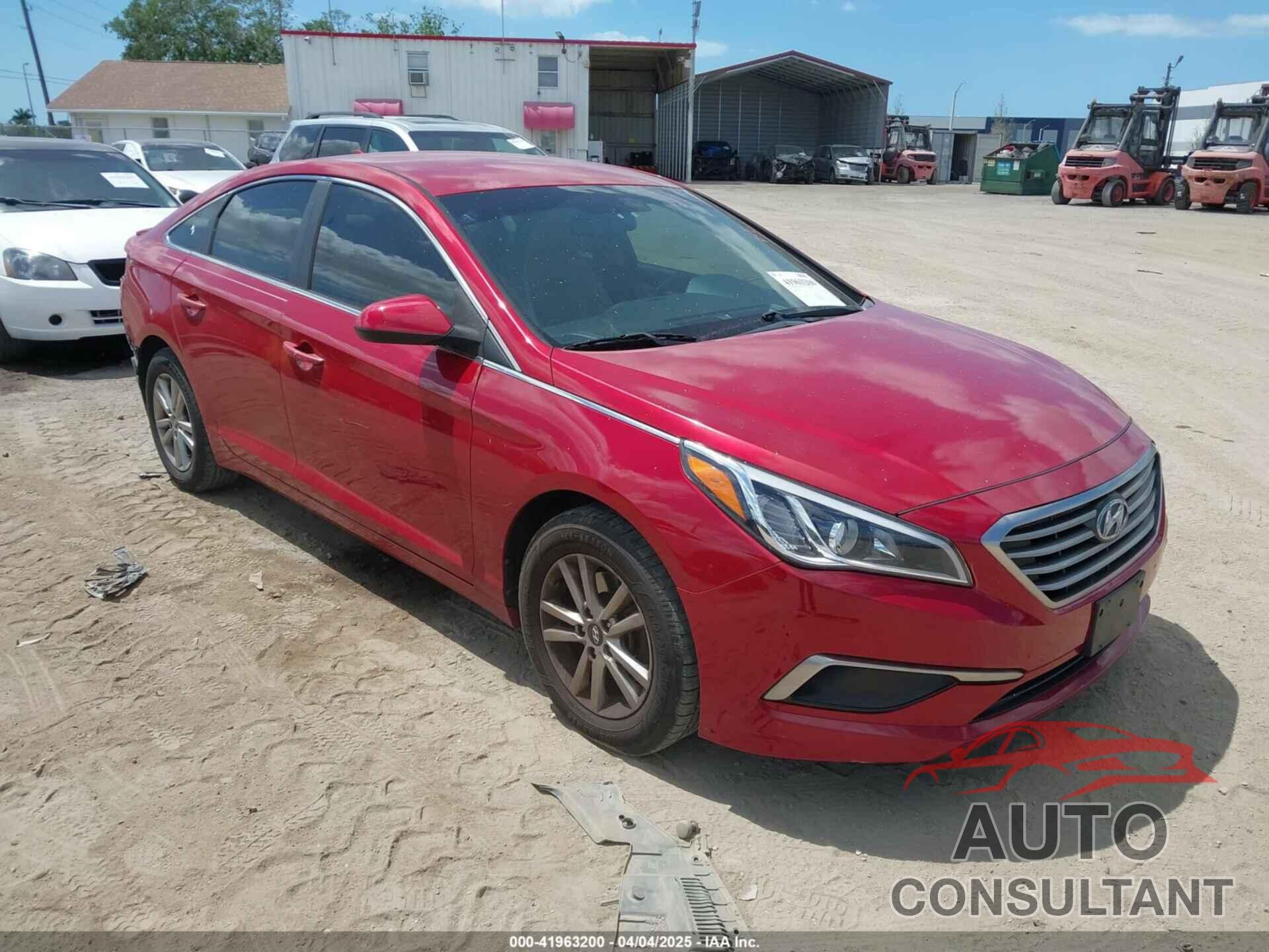 HYUNDAI SONATA 2017 - 5NPE24AF0HH539453
