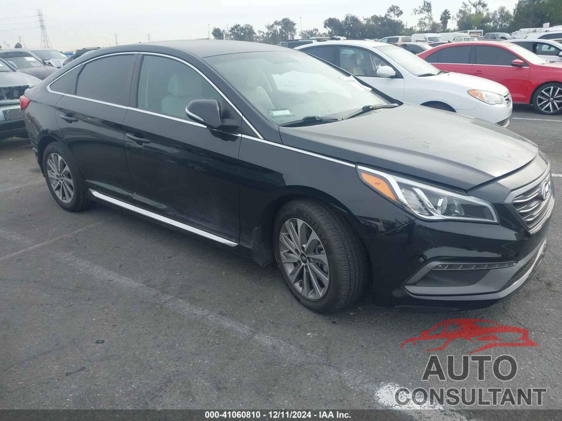 HYUNDAI SONATA 2017 - 5NPE34AF9HH510630