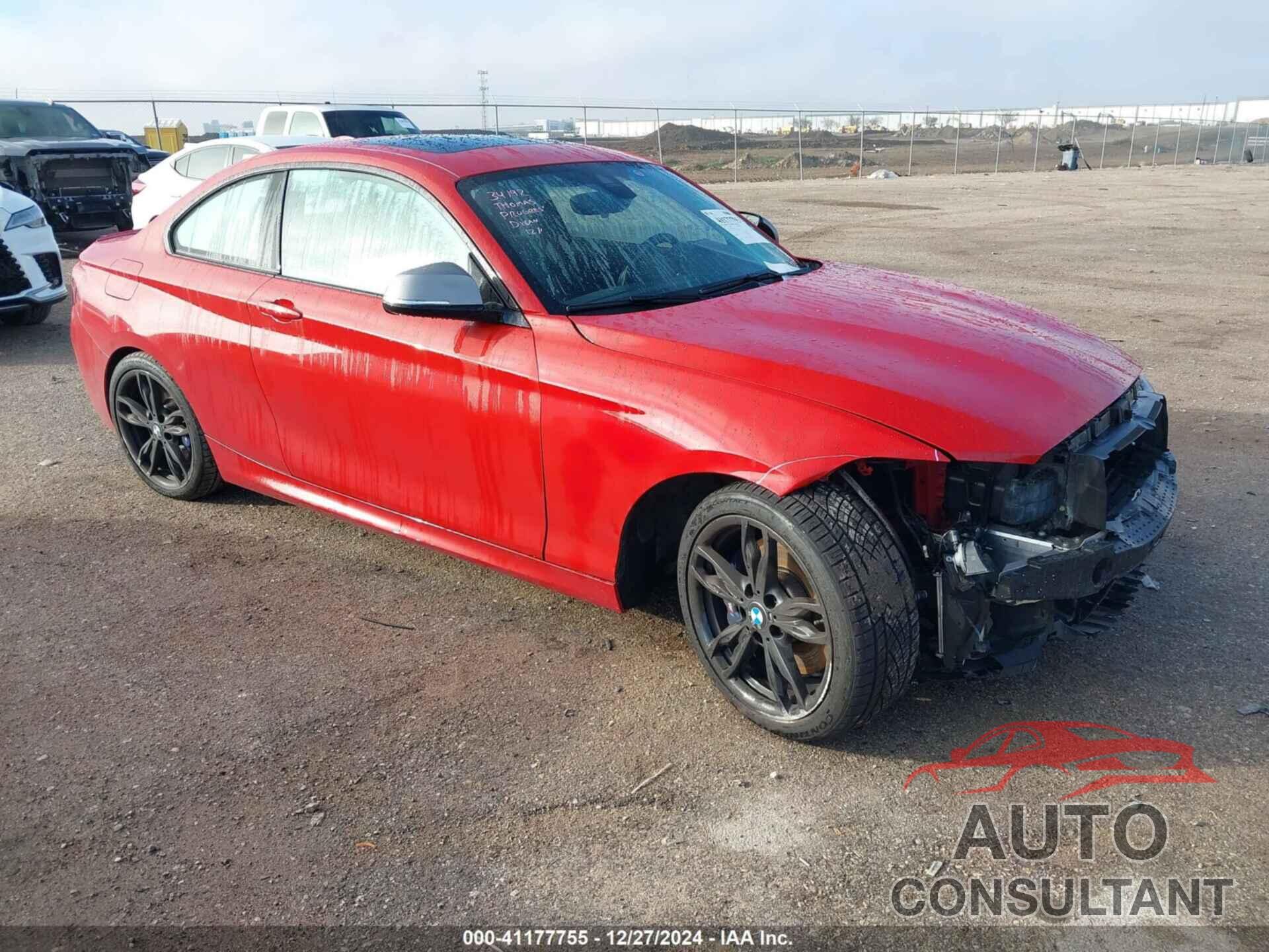 BMW 2 SERIES 2017 - WBA2G1C34HV639218
