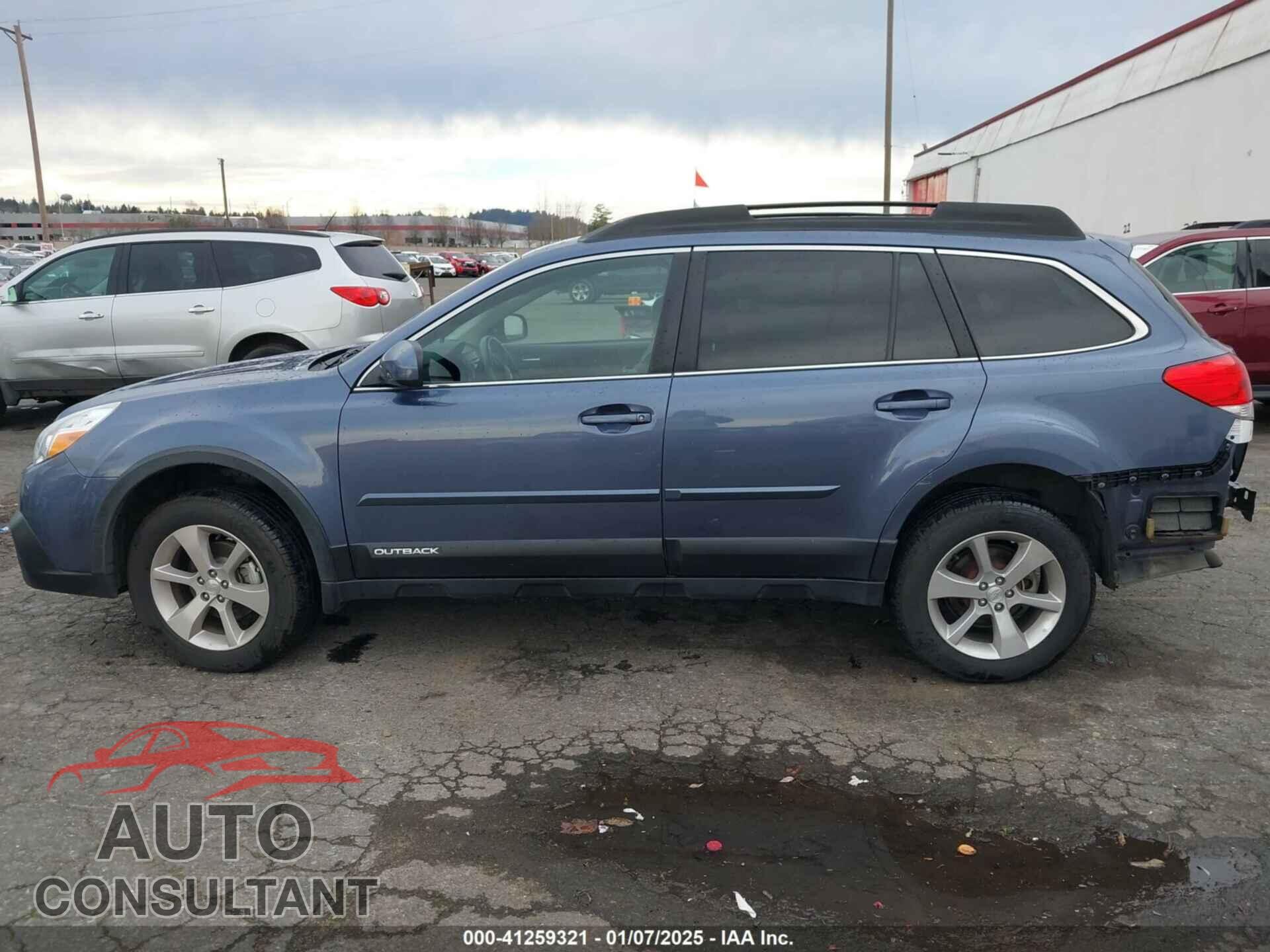 SUBARU OUTBACK 2014 - 4S4BRBLC4E3317393