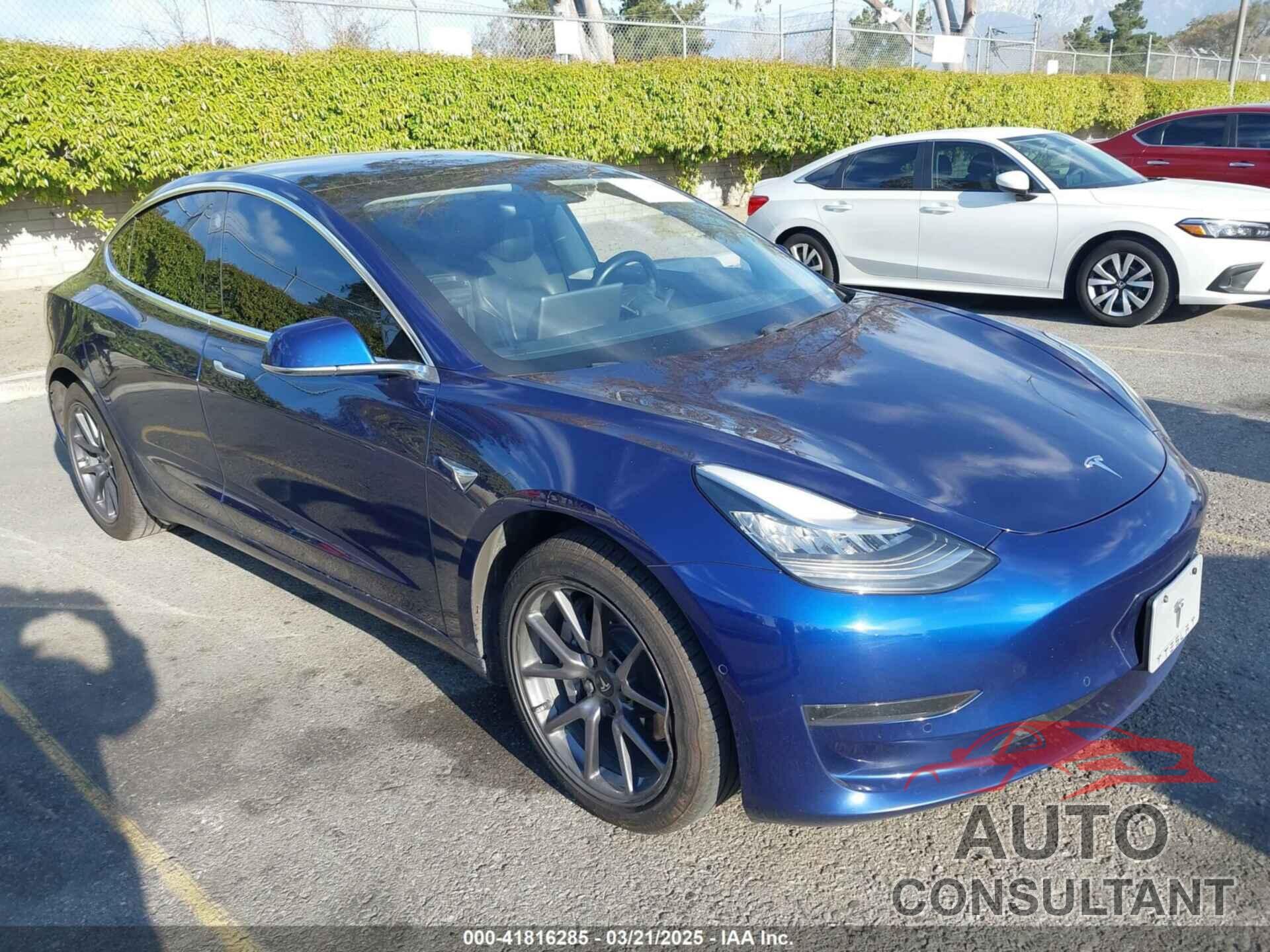 TESLA MODEL 3 2020 - 5YJ3E1EA8LF785010