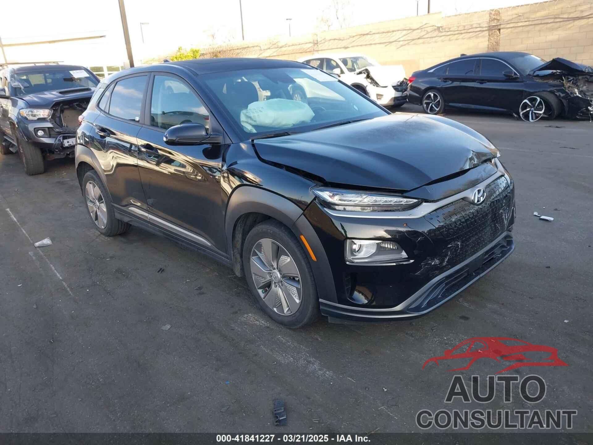 HYUNDAI KONA ELECTRIC 2021 - KM8K53AG8MU131372