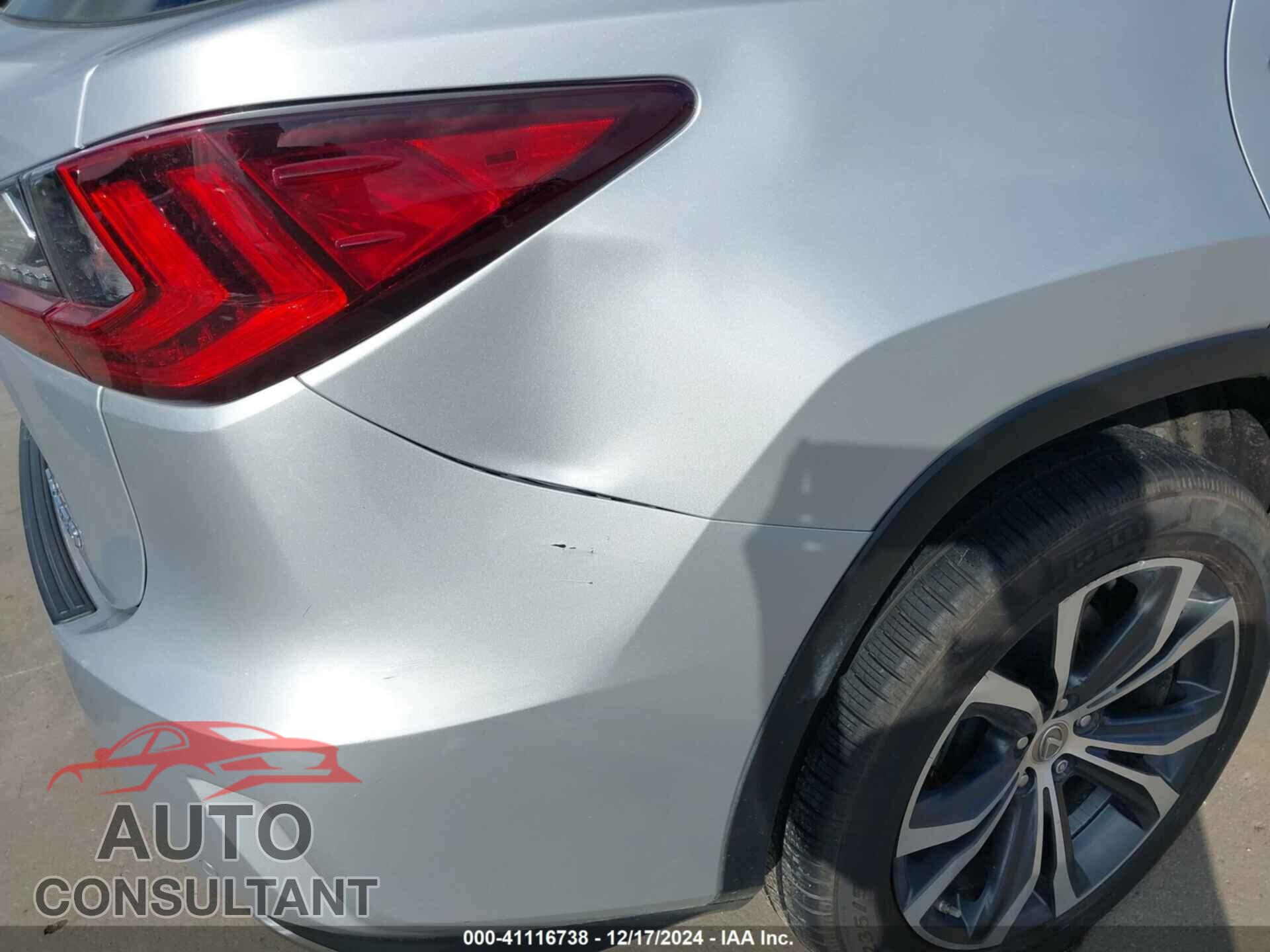LEXUS RX 350 2017 - 2T2ZZMCA3HC081243