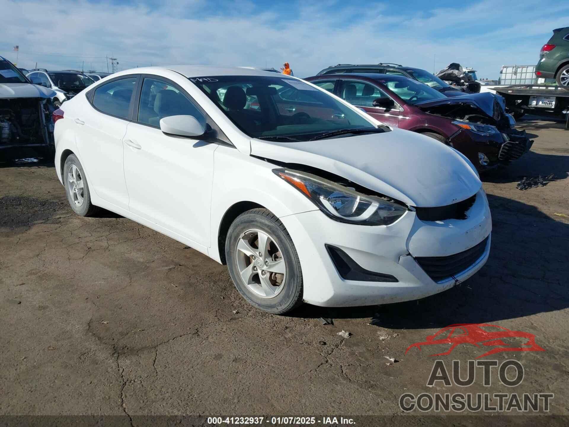 HYUNDAI ELANTRA 2014 - 5NPDH4AE4EH511734