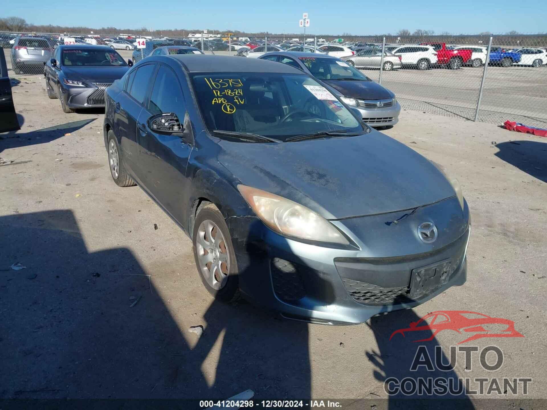 MAZDA MAZDA3 2012 - JM1BL1UG5C1588926