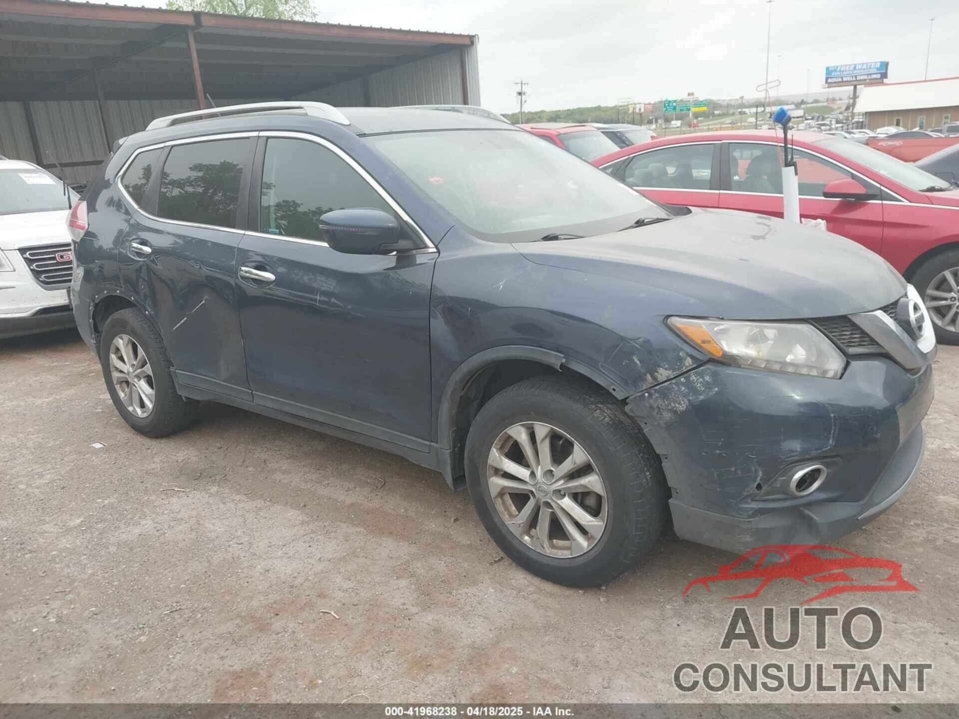 NISSAN ROGUE 2016 - 5N1AT2MT0GC857547