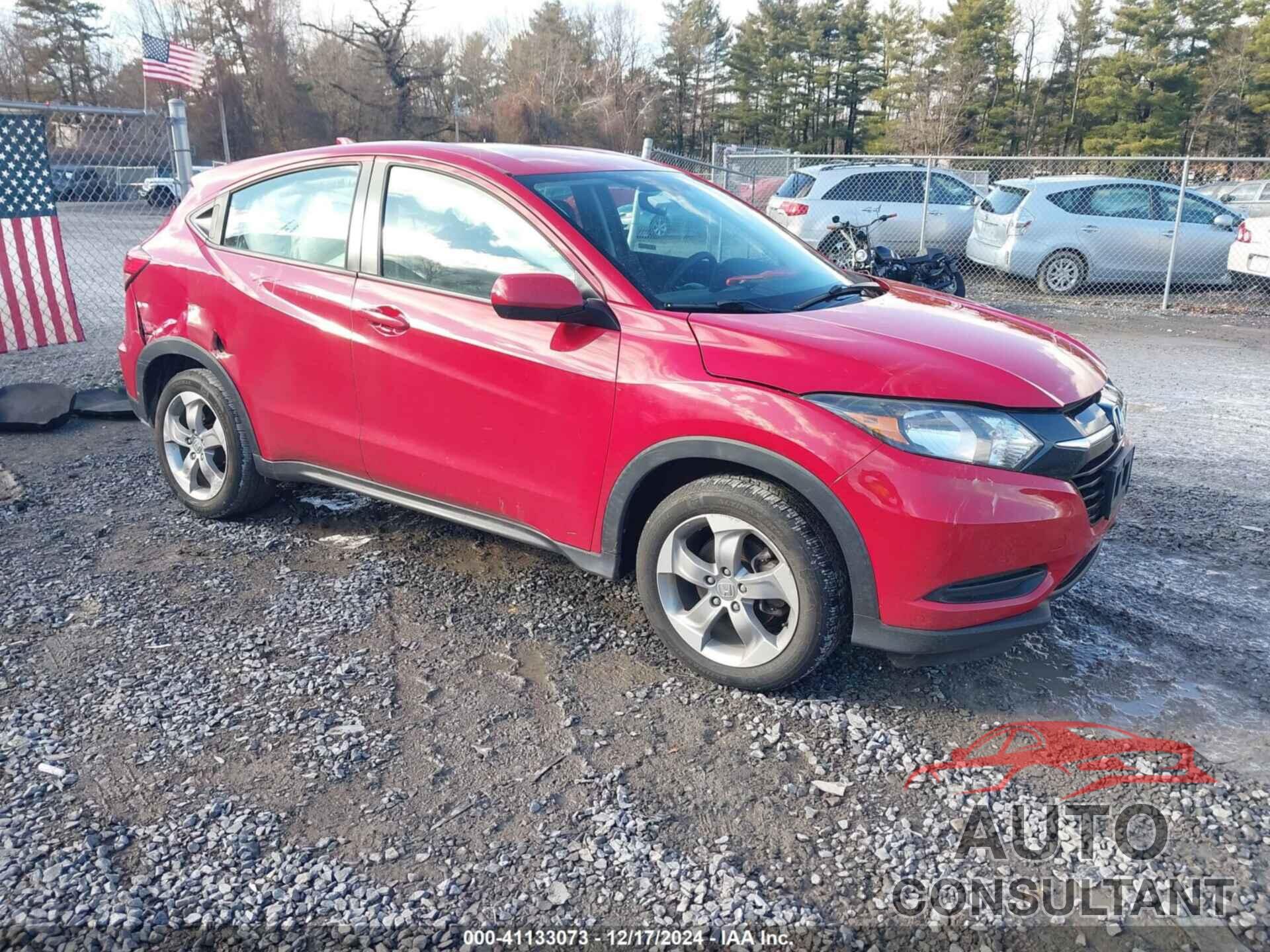 HONDA HR-V 2018 - 3CZRU6H38JG727701