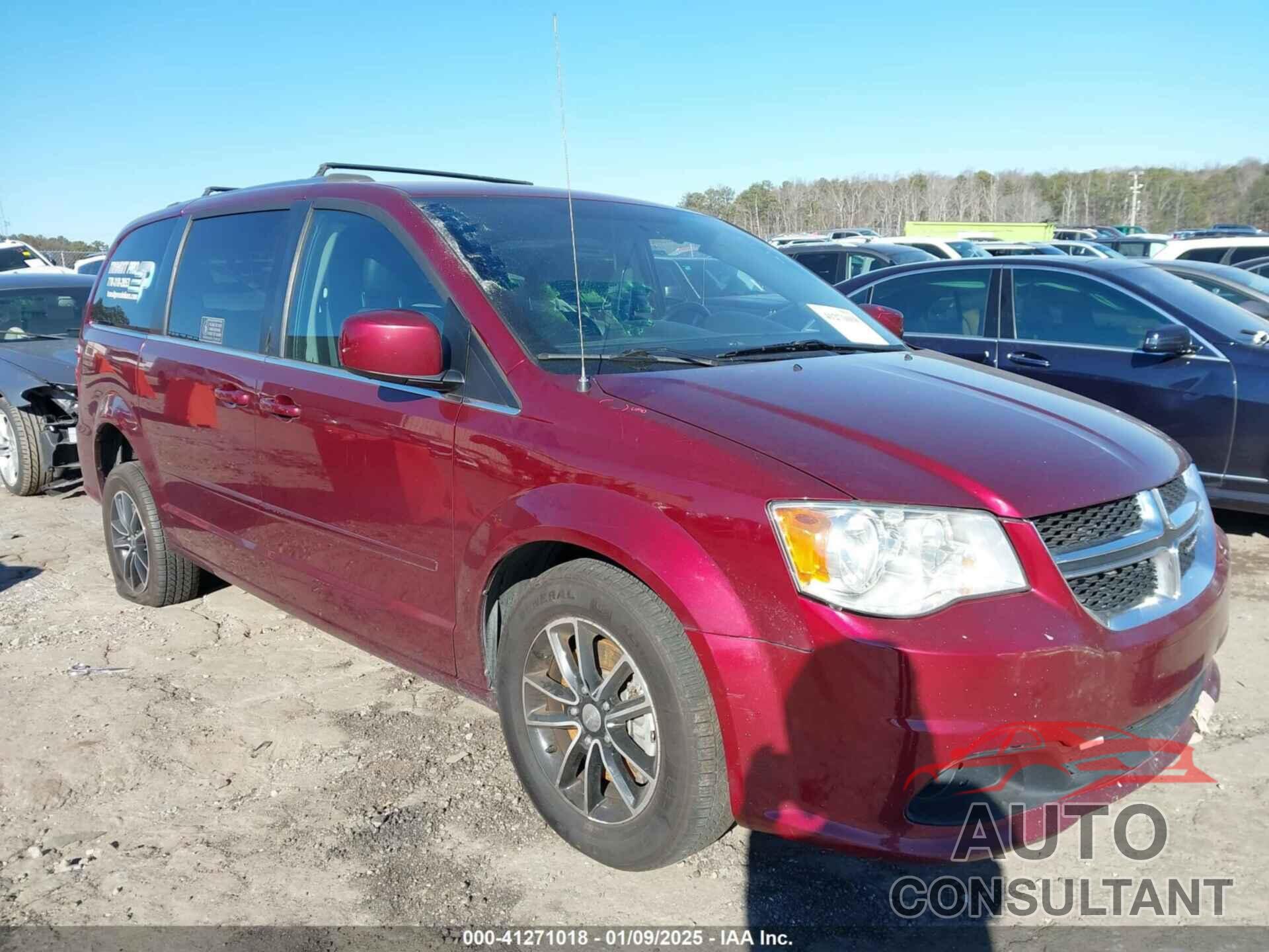 DODGE GRAND CARAVAN 2017 - 2C4RDGCG9HR863989