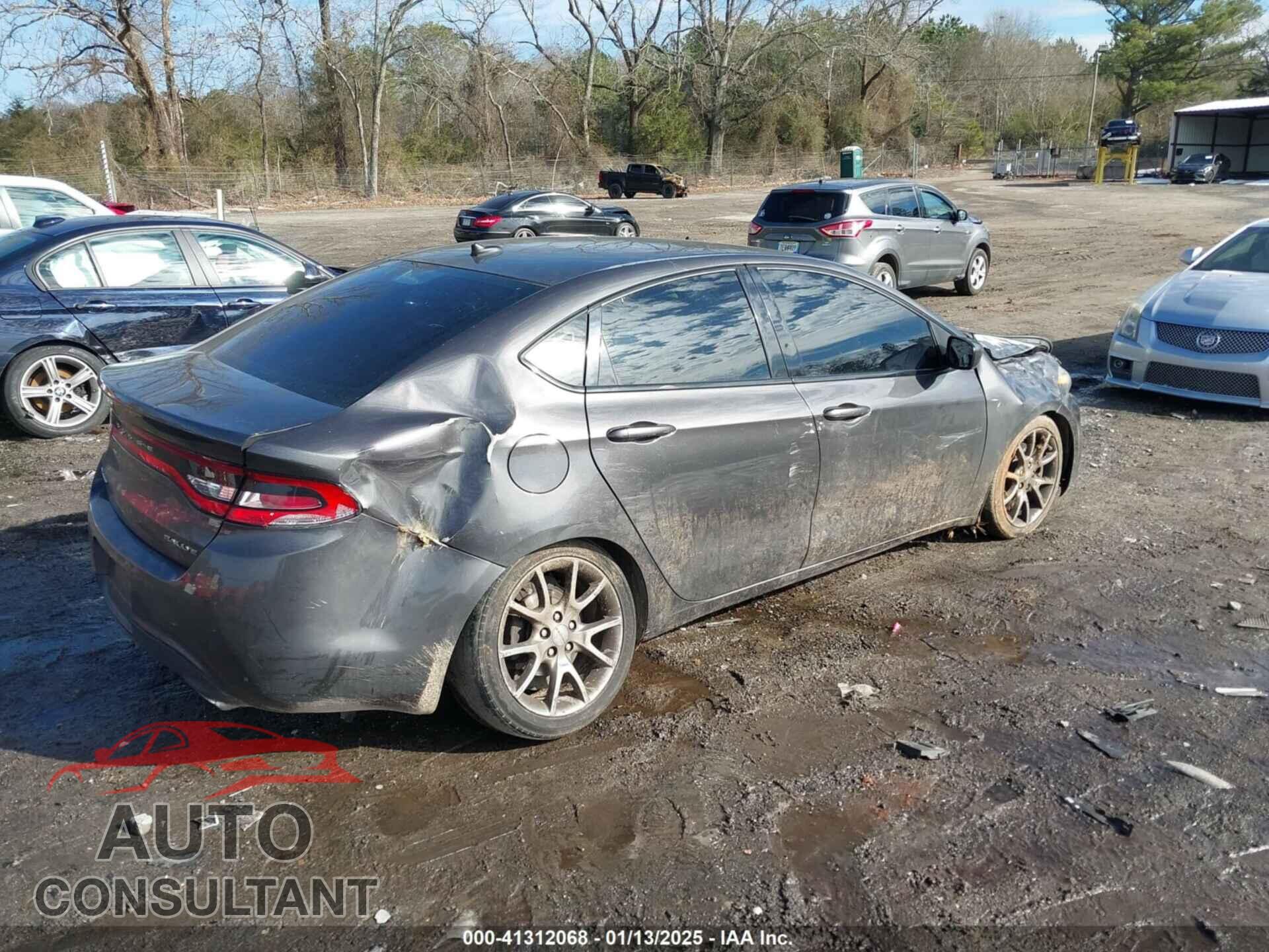DODGE DART 2015 - 1C3CDFBB2FD174287