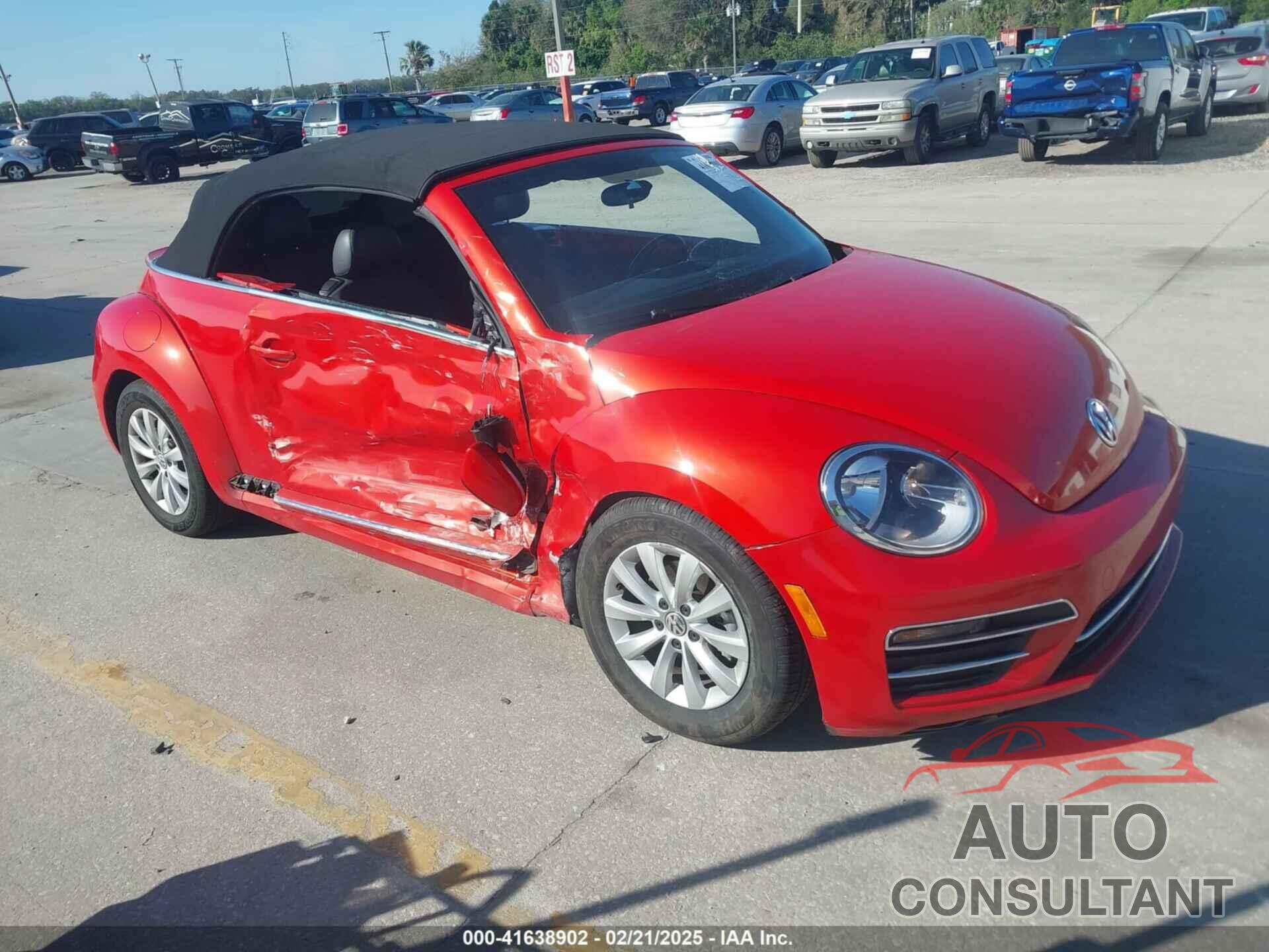 VOLKSWAGEN BEETLE 2019 - 3VW5DAAT7KM506687