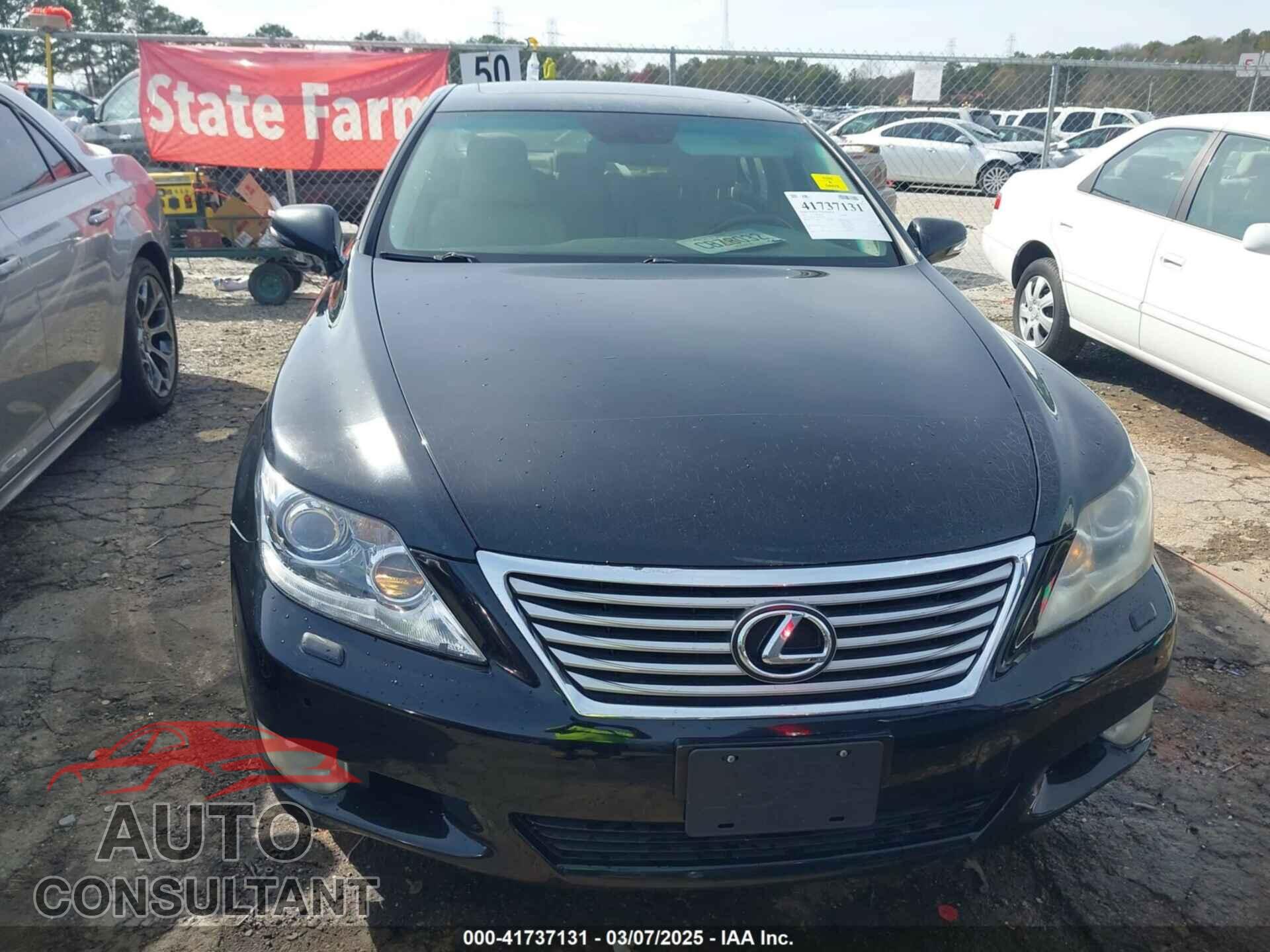 LEXUS LS 460 2011 - JTHBL5EF6B5105723