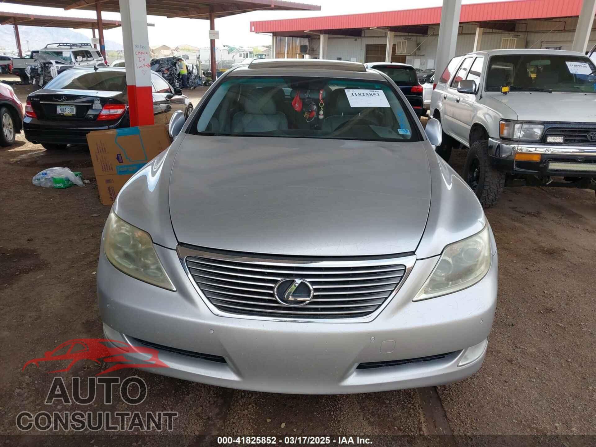 LEXUS LS 460 2009 - JTHBL46F895091293