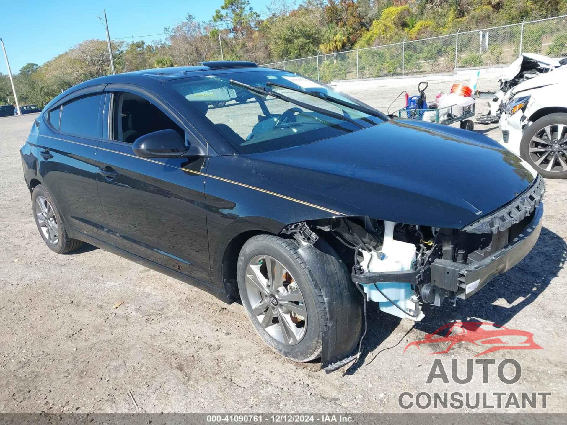HYUNDAI ELANTRA 2018 - 5NPD84LF6JH373324