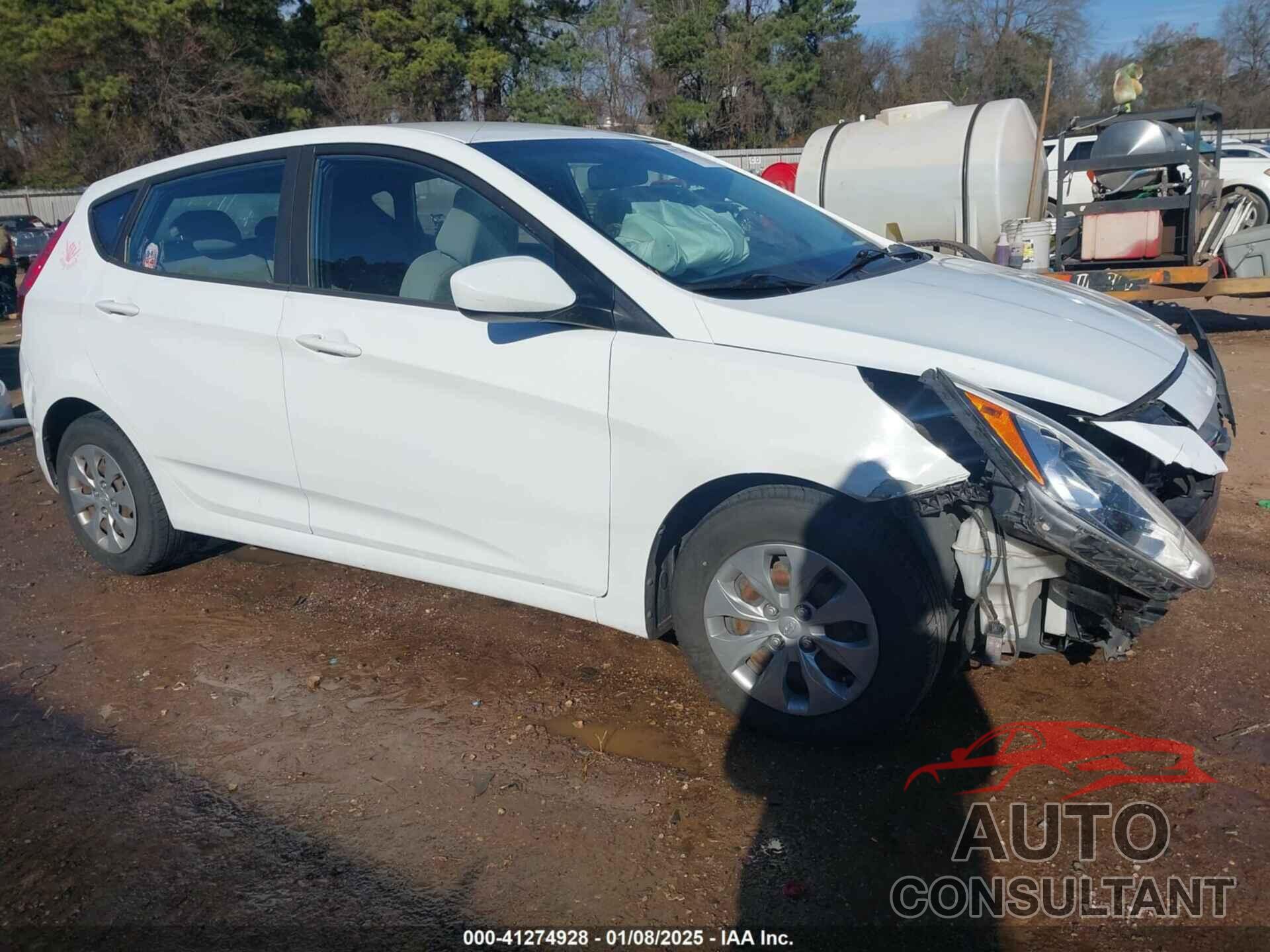HYUNDAI ACCENT 2017 - KMHCT5AE9HU299516