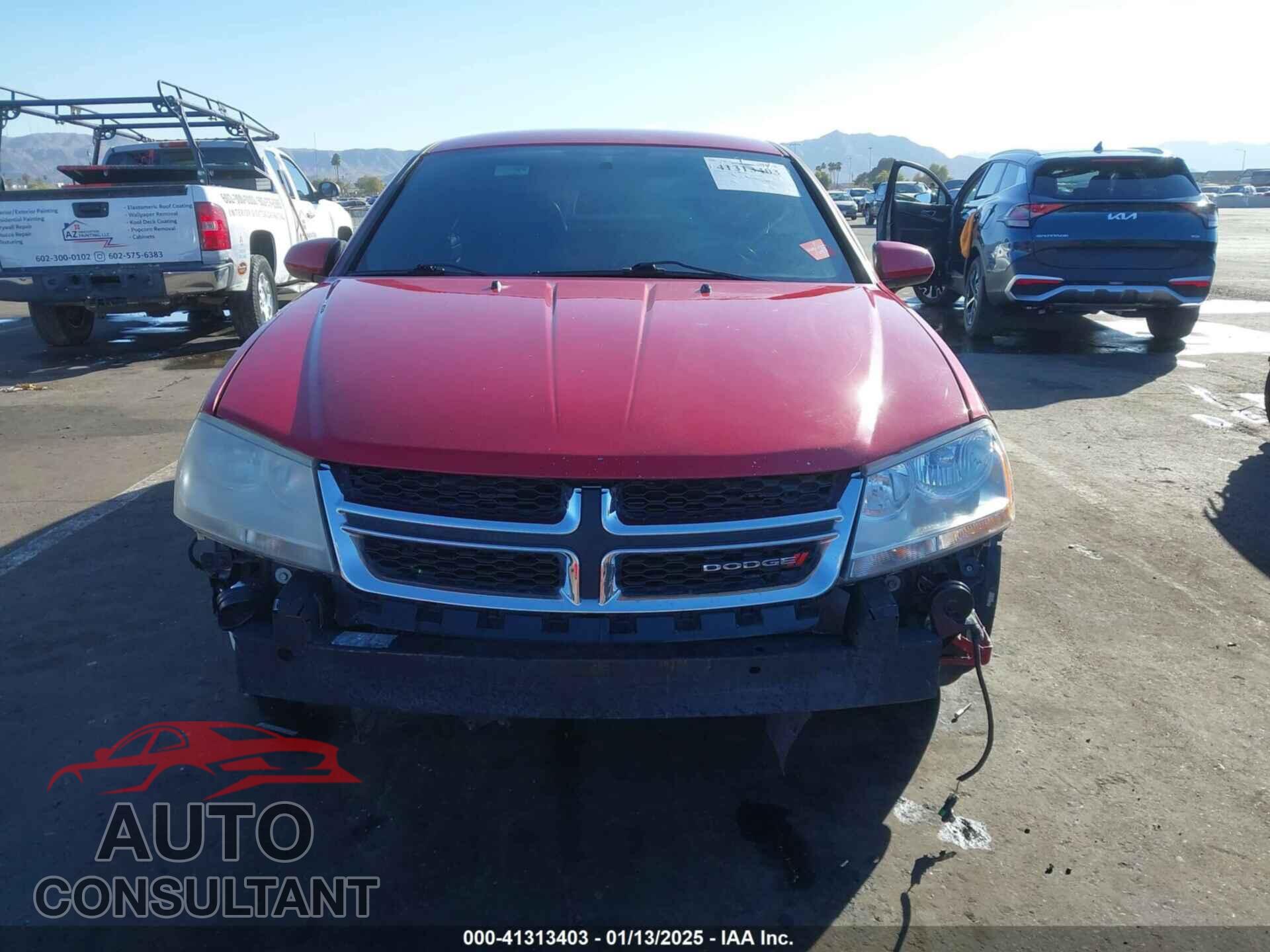 DODGE AVENGER 2013 - 1C3CDZCB1DN623773