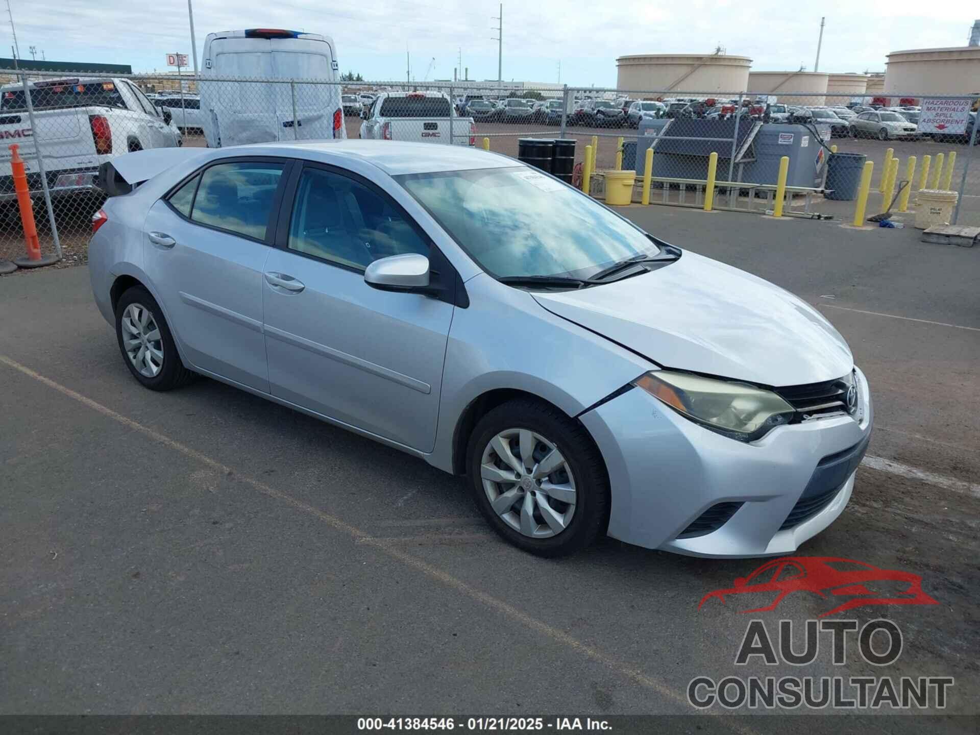 TOYOTA COROLLA 2014 - 5YFBURHE0EP026418