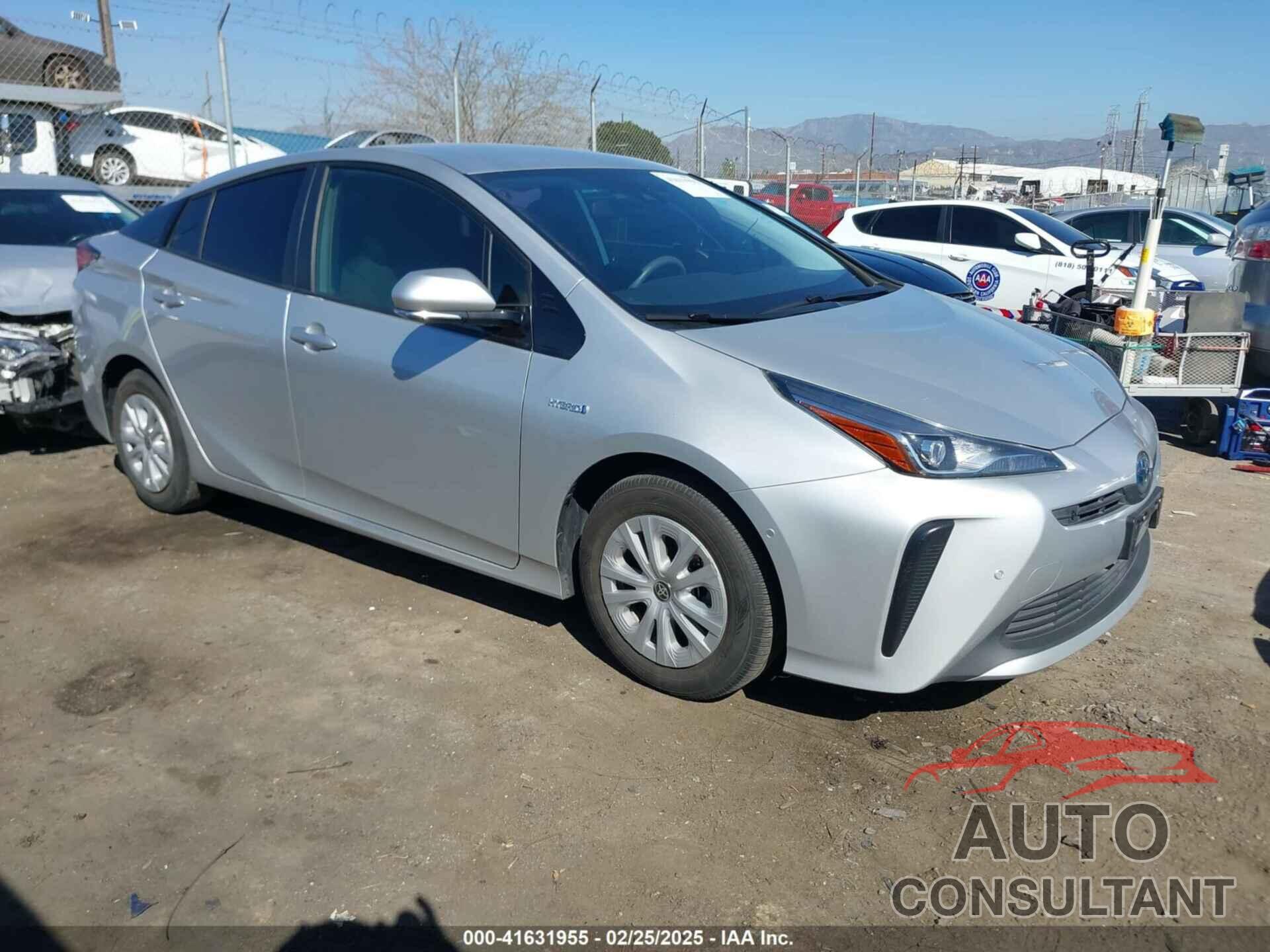 TOYOTA PRIUS 2019 - JTDKARFU5K3080062