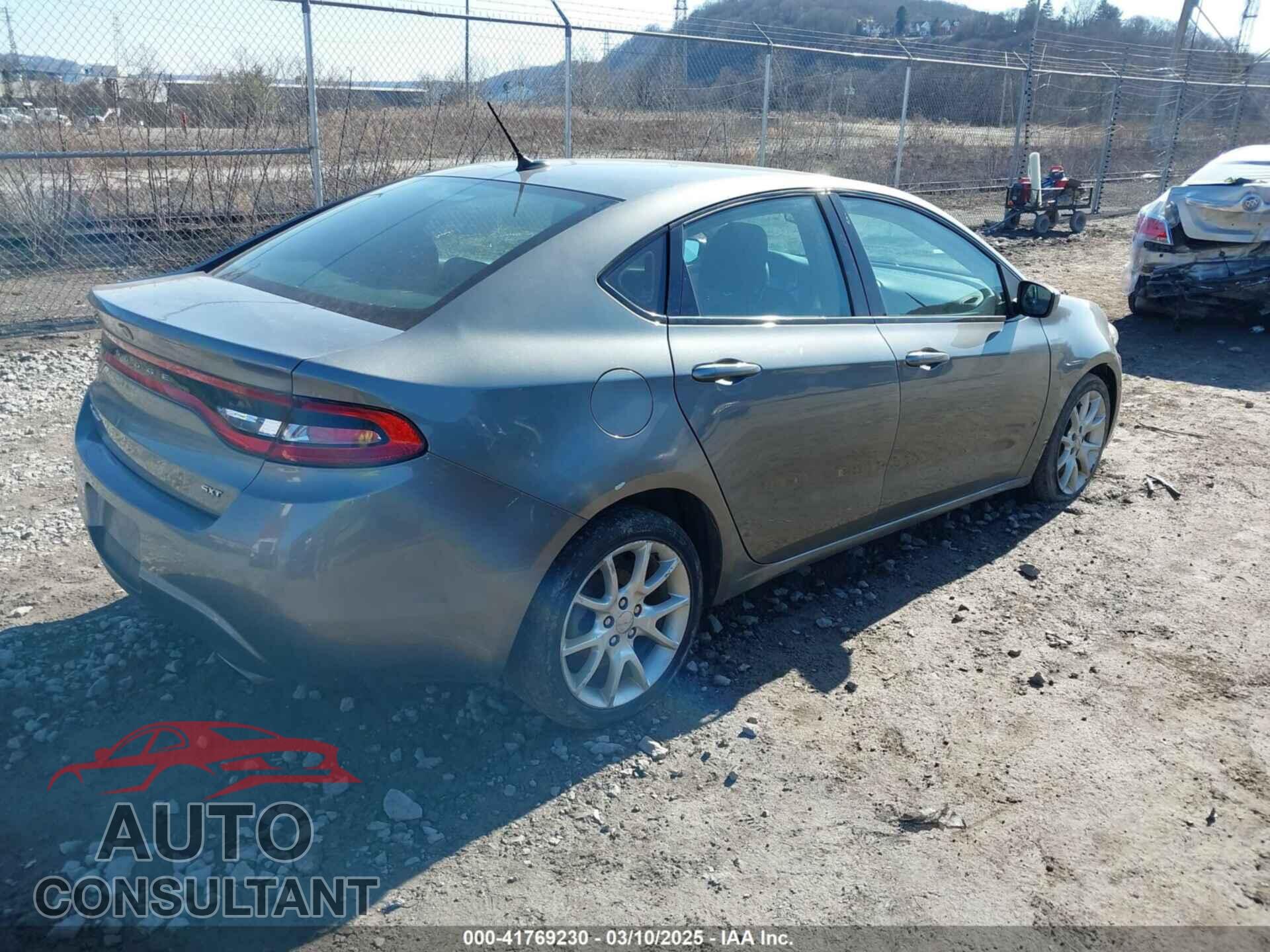 DODGE DART 2013 - 1C3CDFBA3DD343169