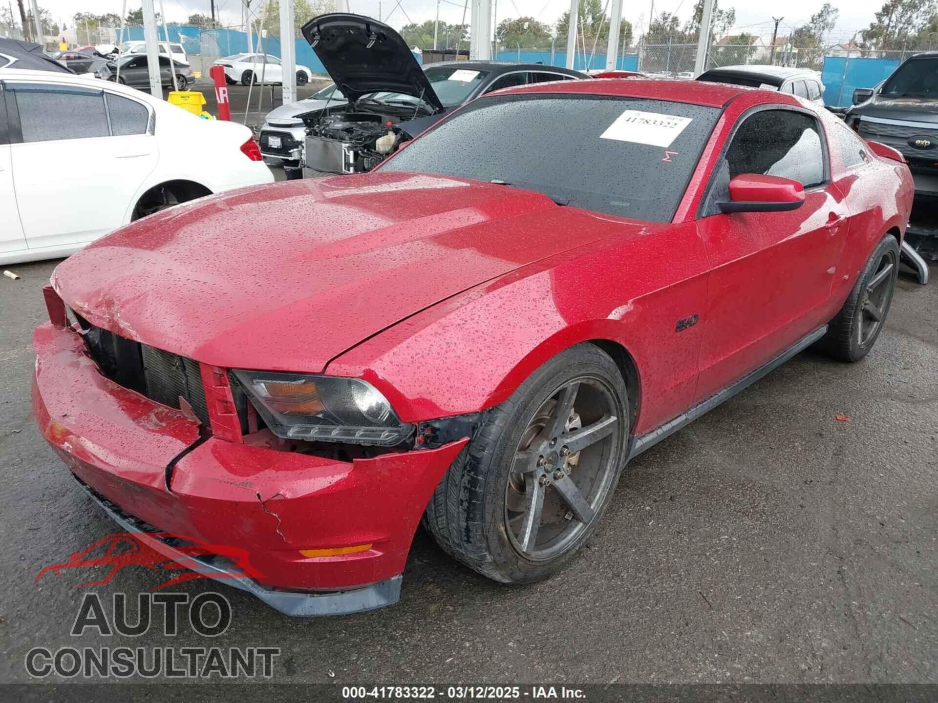 FORD MUSTANG 2011 - 1ZVBP8CF8B5131795