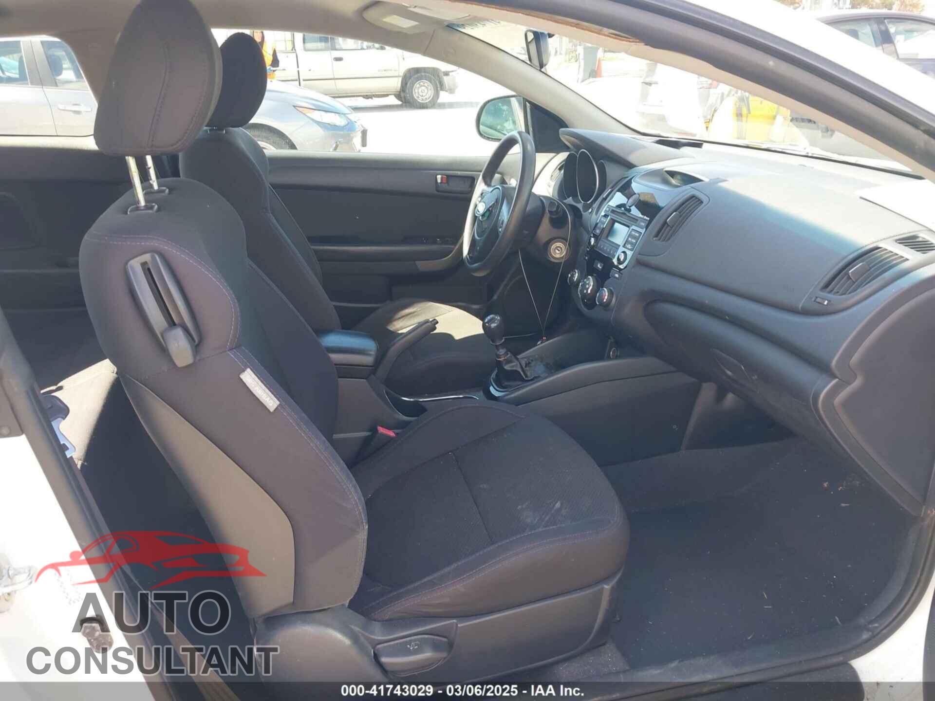 KIA FORTE KOUP 2012 - KNAFU6A20C5488632