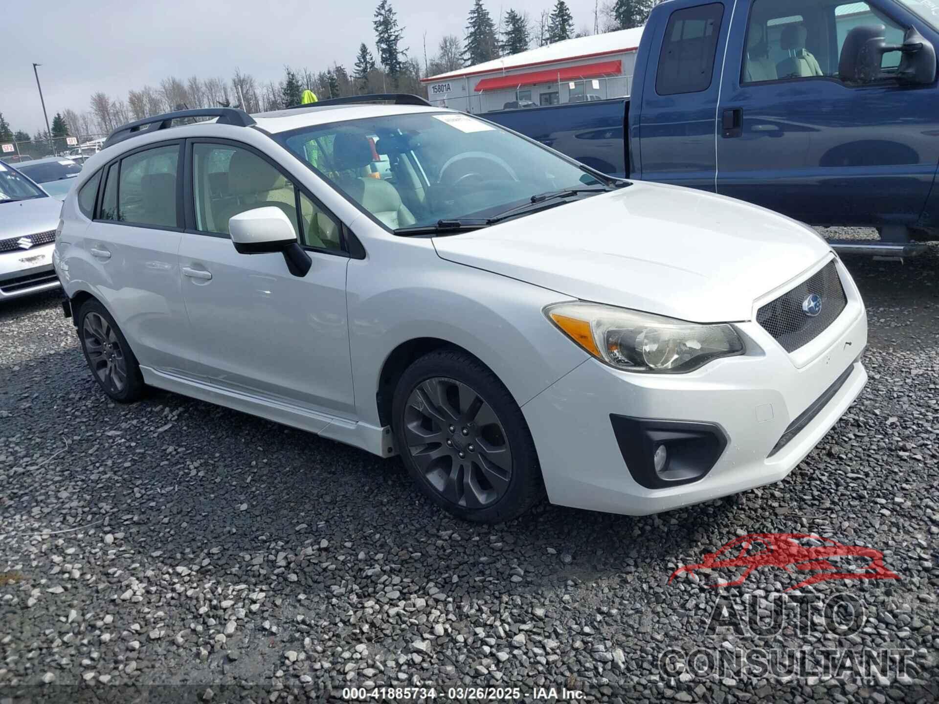 SUBARU IMPREZA 2012 - JF1GPAS60CH237732